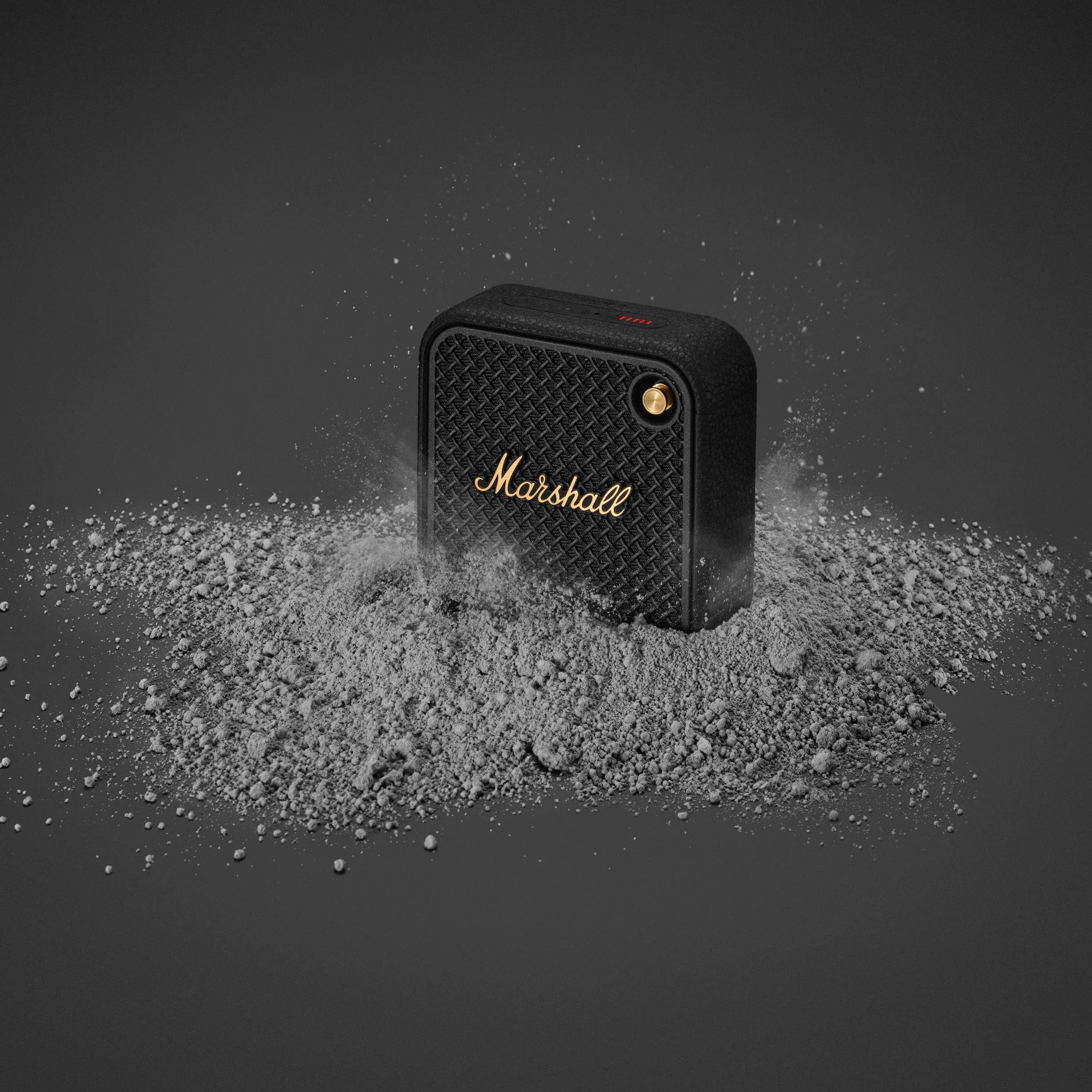 Marshall Willen II Bluetooth sans Fil Haut-parleur IP67 étanche 17 Heures Noir Laiton