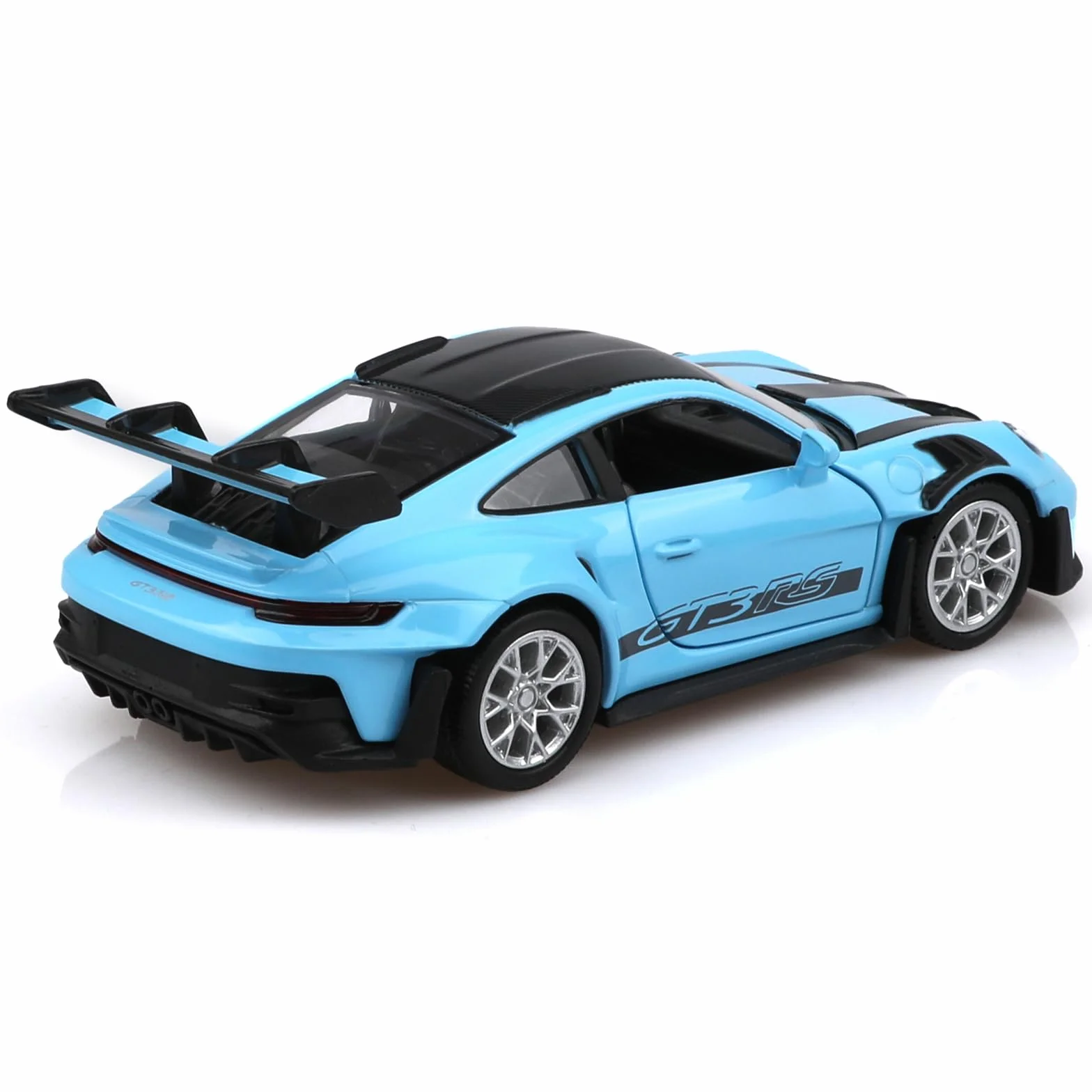 Porsche 911 GT3 RS Voiture Jouet 1/36 - Modèle à Tirer Vers l'Arrière - Cadeau Enfant