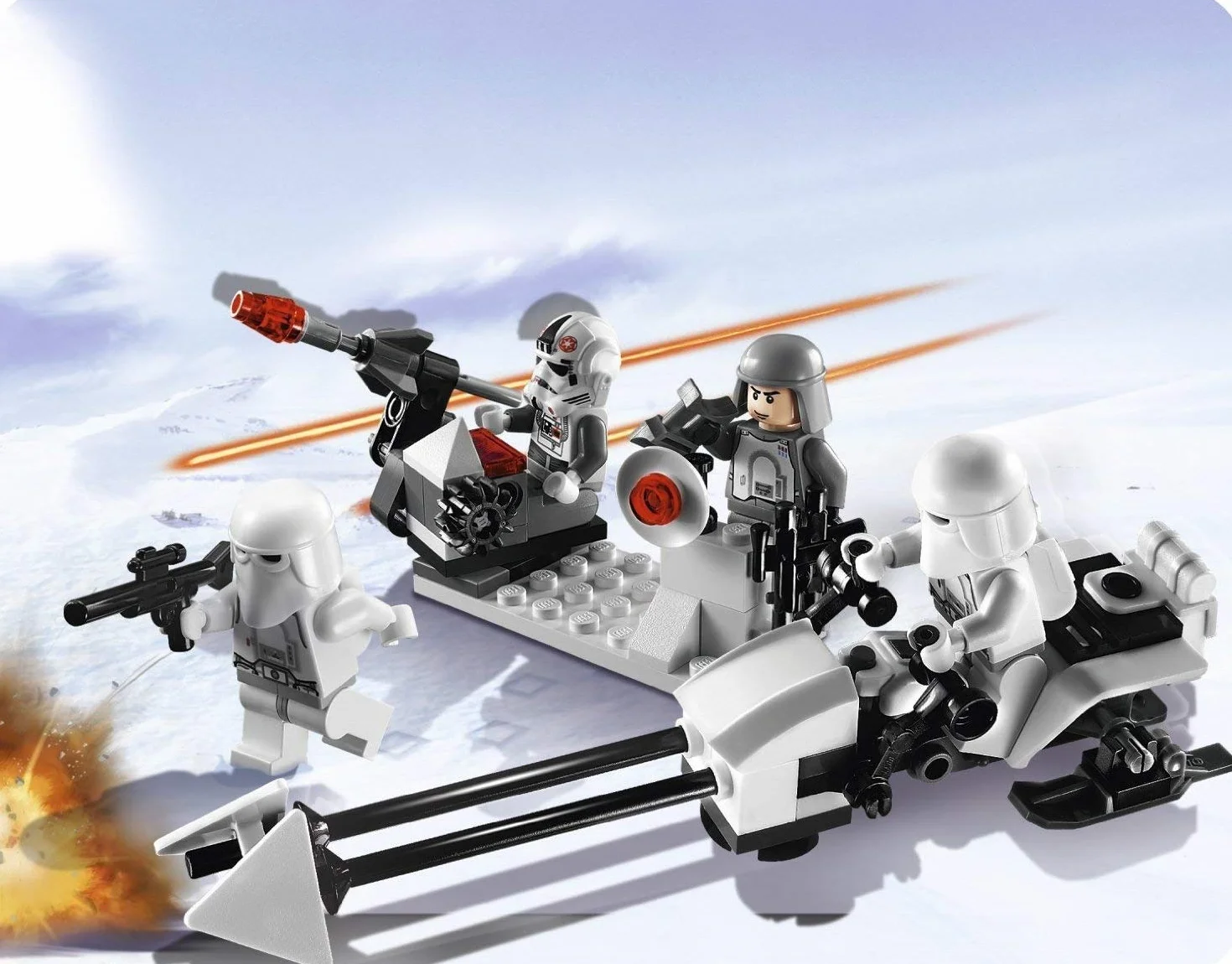 LEGO Star Wars Snowtrooper Battle Pack 8084 Jeu de Construction