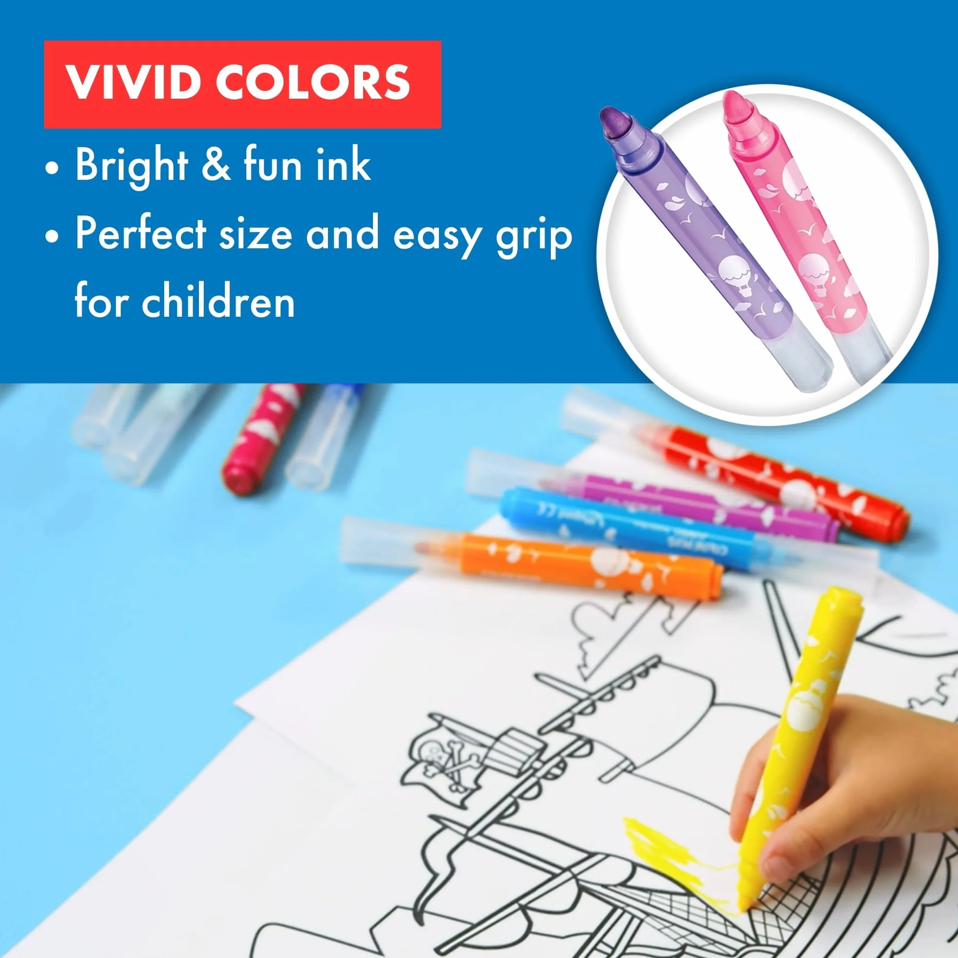 MAPED Feutre COLOR'PEPS Maxi, étui carton de 12