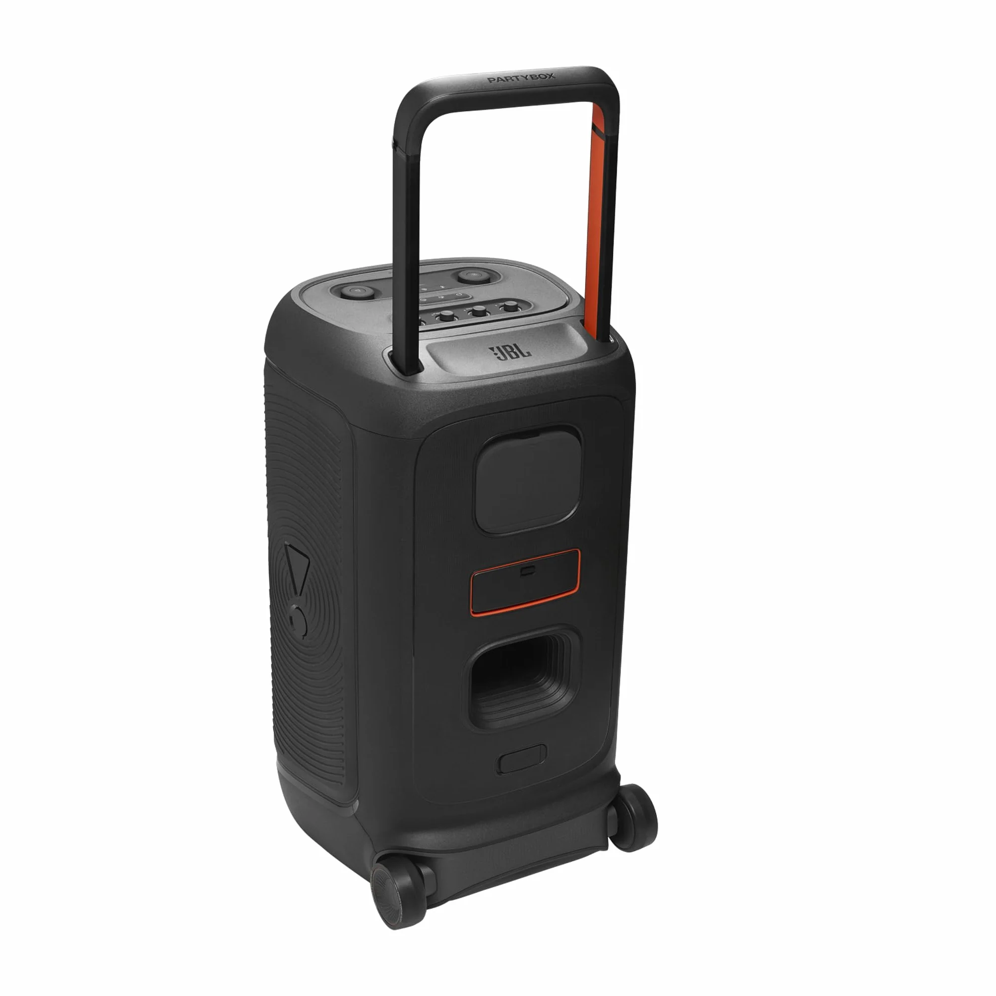 JBL Partybox 520 Enceinte Bluetooth sans Fil IPX4 Noir 15h Autonomie Spectacle Lumineux AI Sound Boost