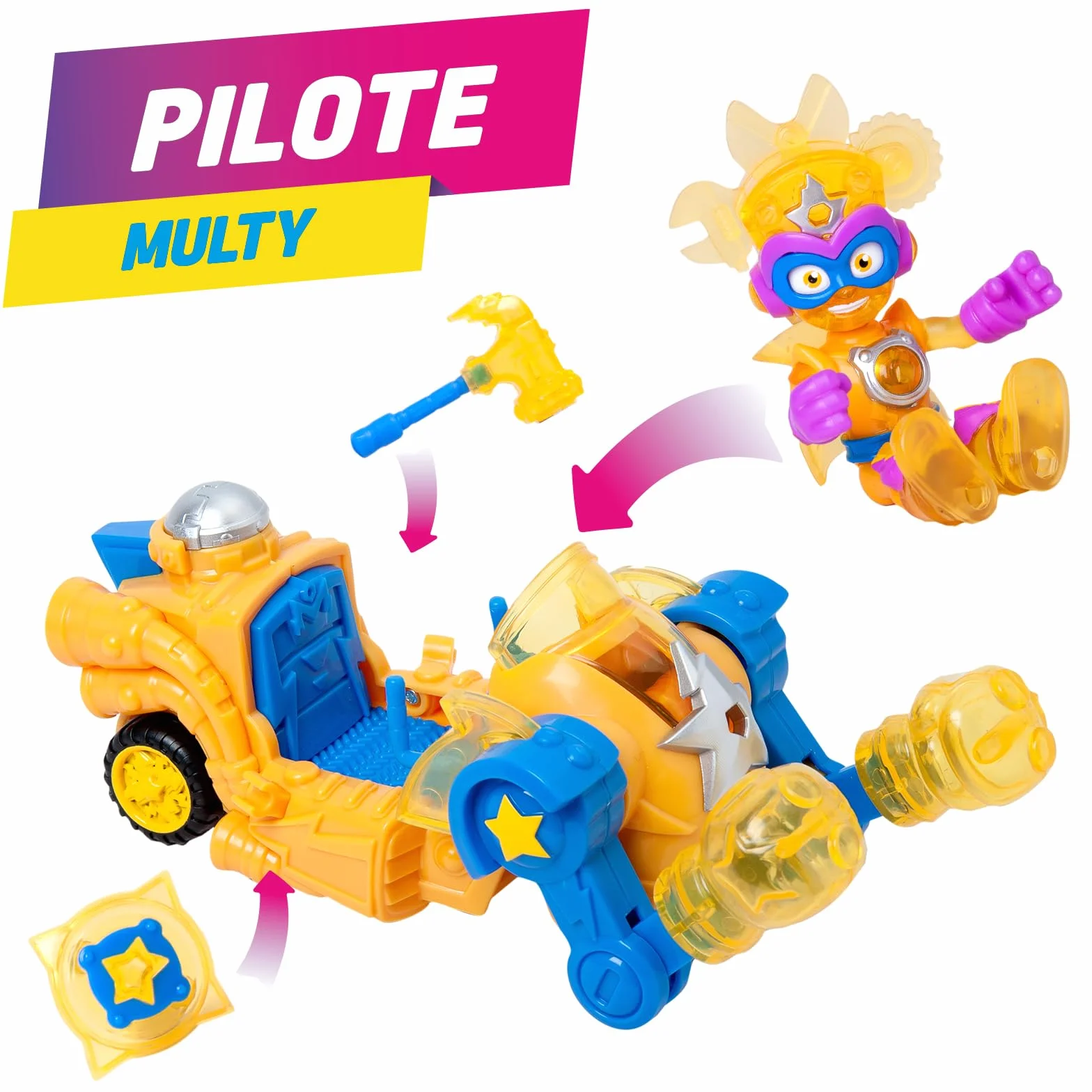 SUPERTHINGS Multy Véhicule de Combat Kaboom City