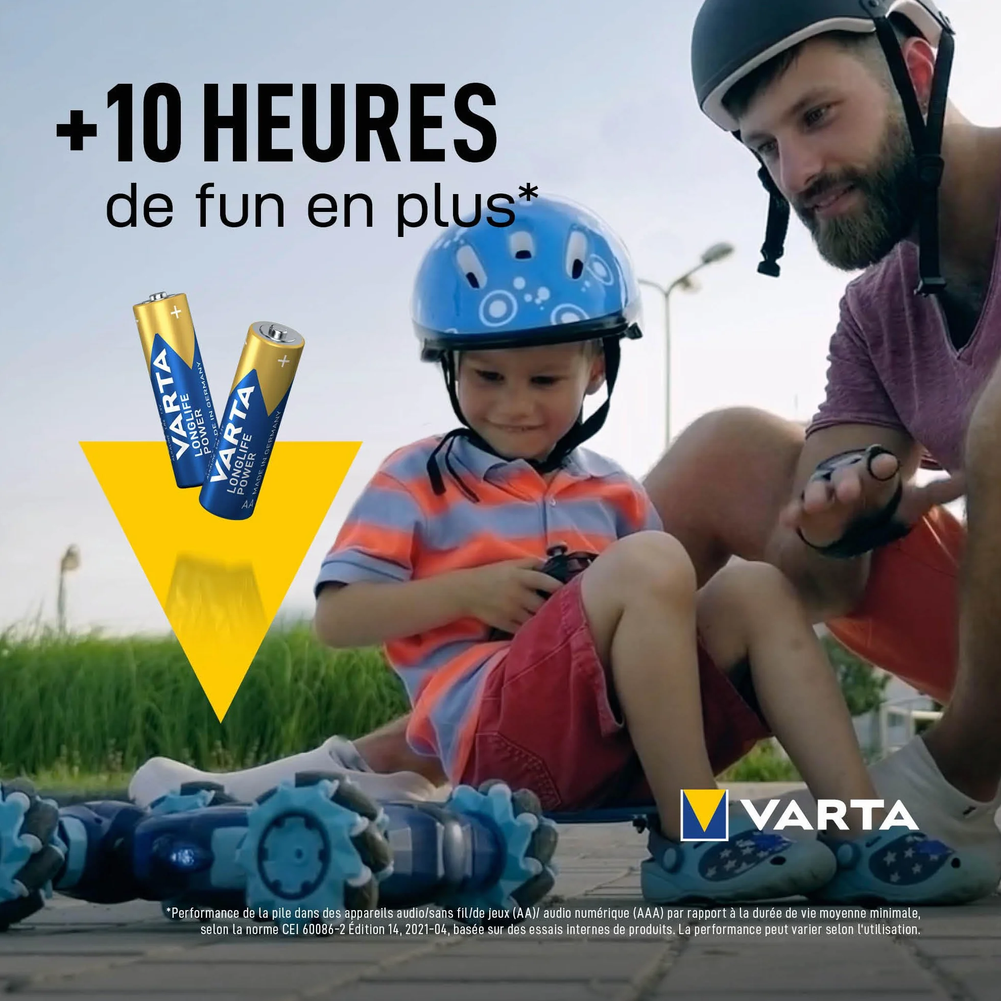 VARTA Piles AA Longlife Power Alcalines 1,5V Lot de 20 Emballage Recyclé Made in Germany