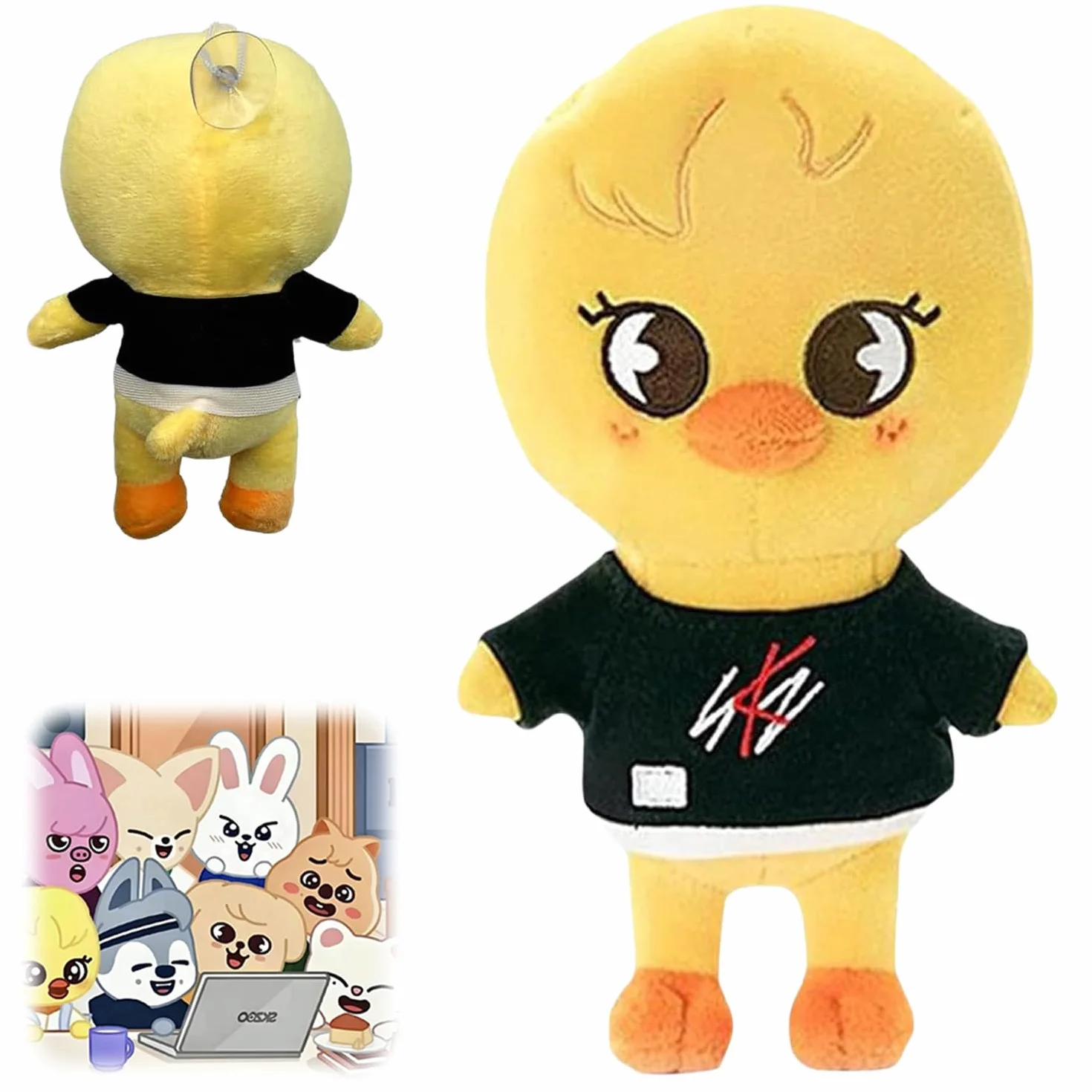 Stray Kids Peluche, Plush Doll Idéal Cadeau Noël Anniversaire Enfants