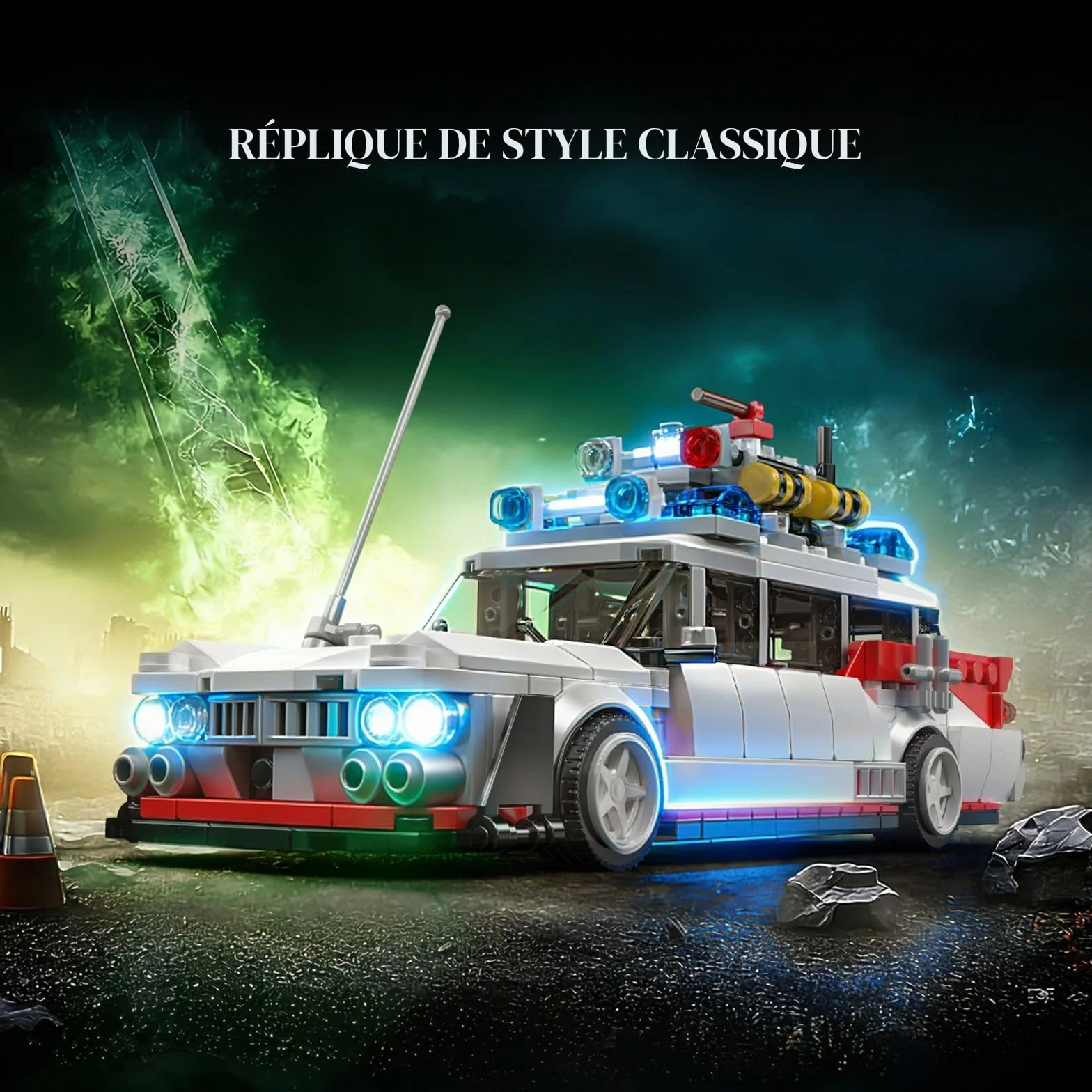 Mould King 10021 Voiture de course technique jouet de construction 646 pièces