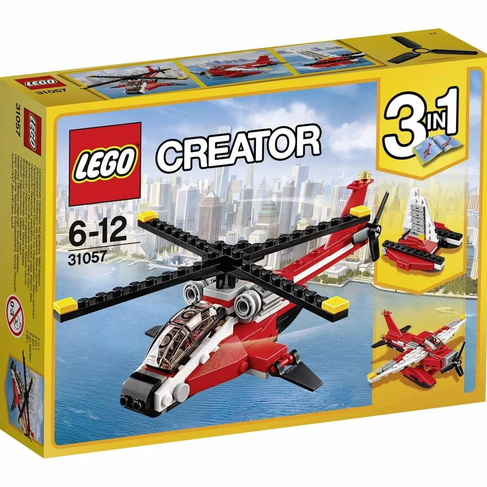 LEGO 31057 L'Hélicoptère Rouge