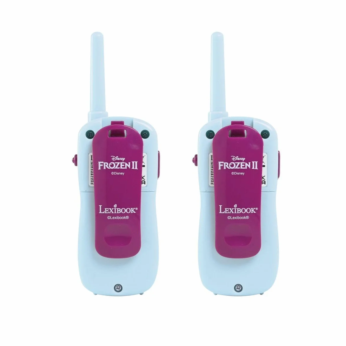 Lexibook La Reine des neiges Talkies-Walkies TW11FZLXB Jeu de Communication Enfant Bleu