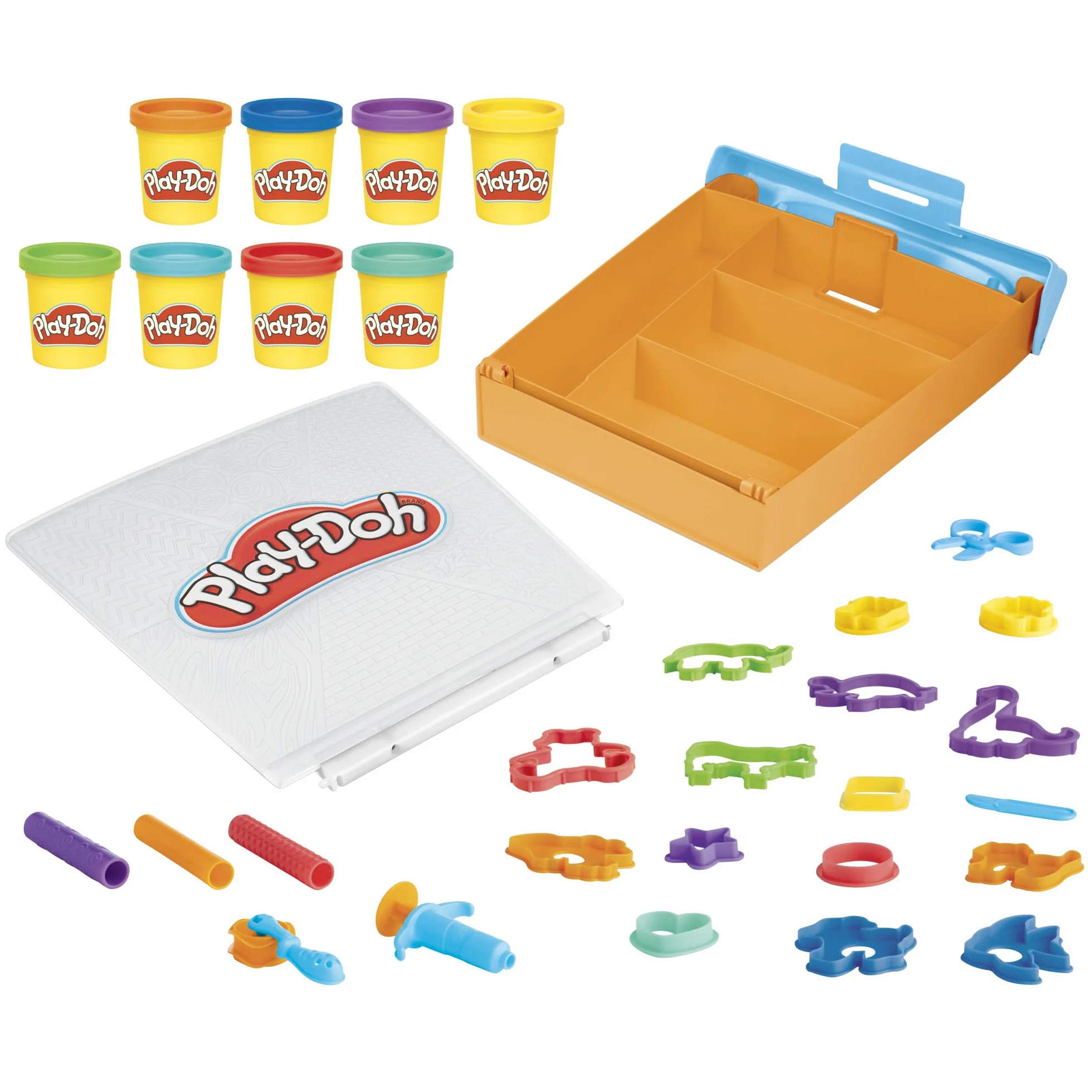 Play-Doh Super Boîte à Accessoires Animaux, Pâte à Modeler pour Enfants