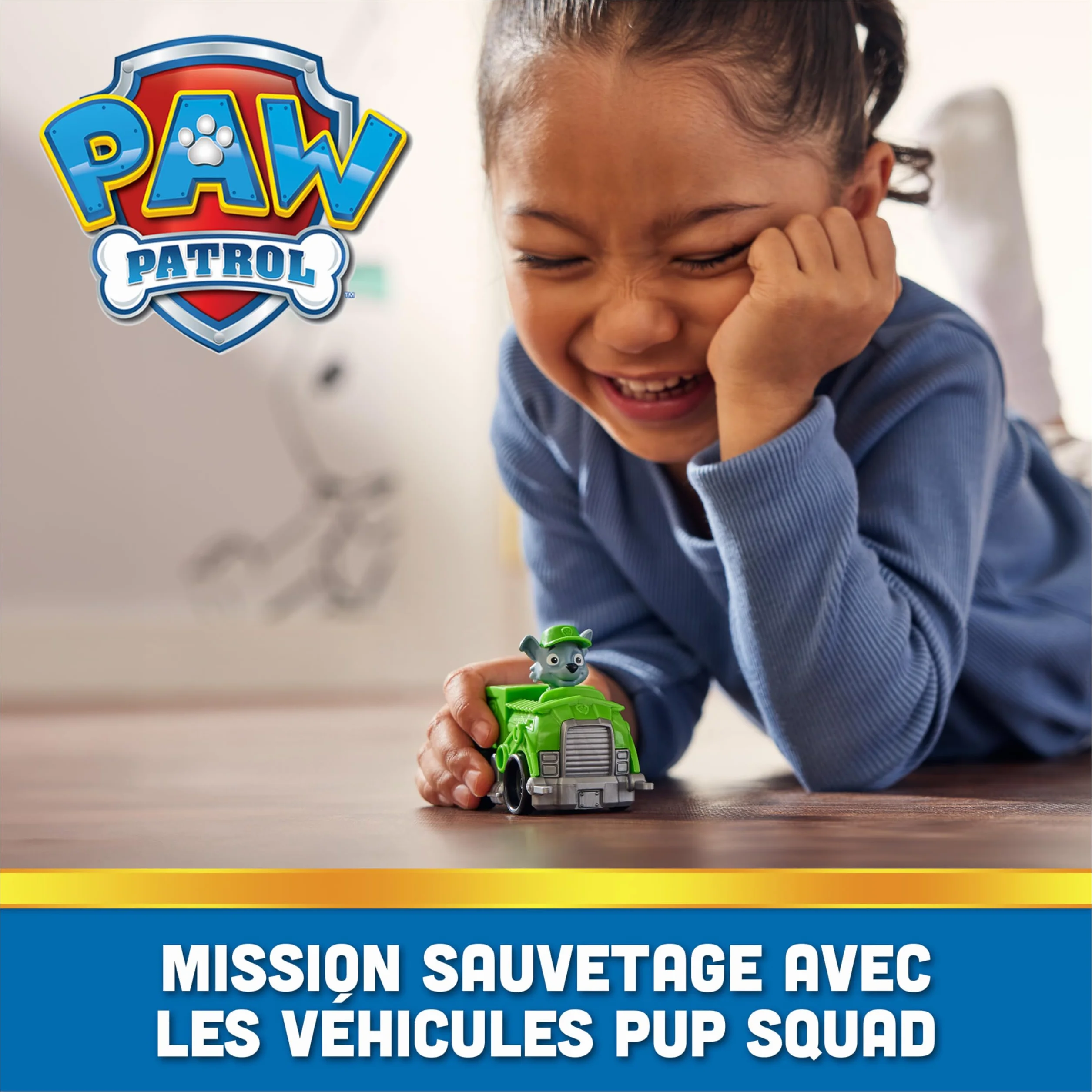 Paw Patrol Pat Patrouille Coffret Cadeau 6 Racers Pup Squad Voiture Figurine À Collectionner Jouet Enfant 3 Ans Et +