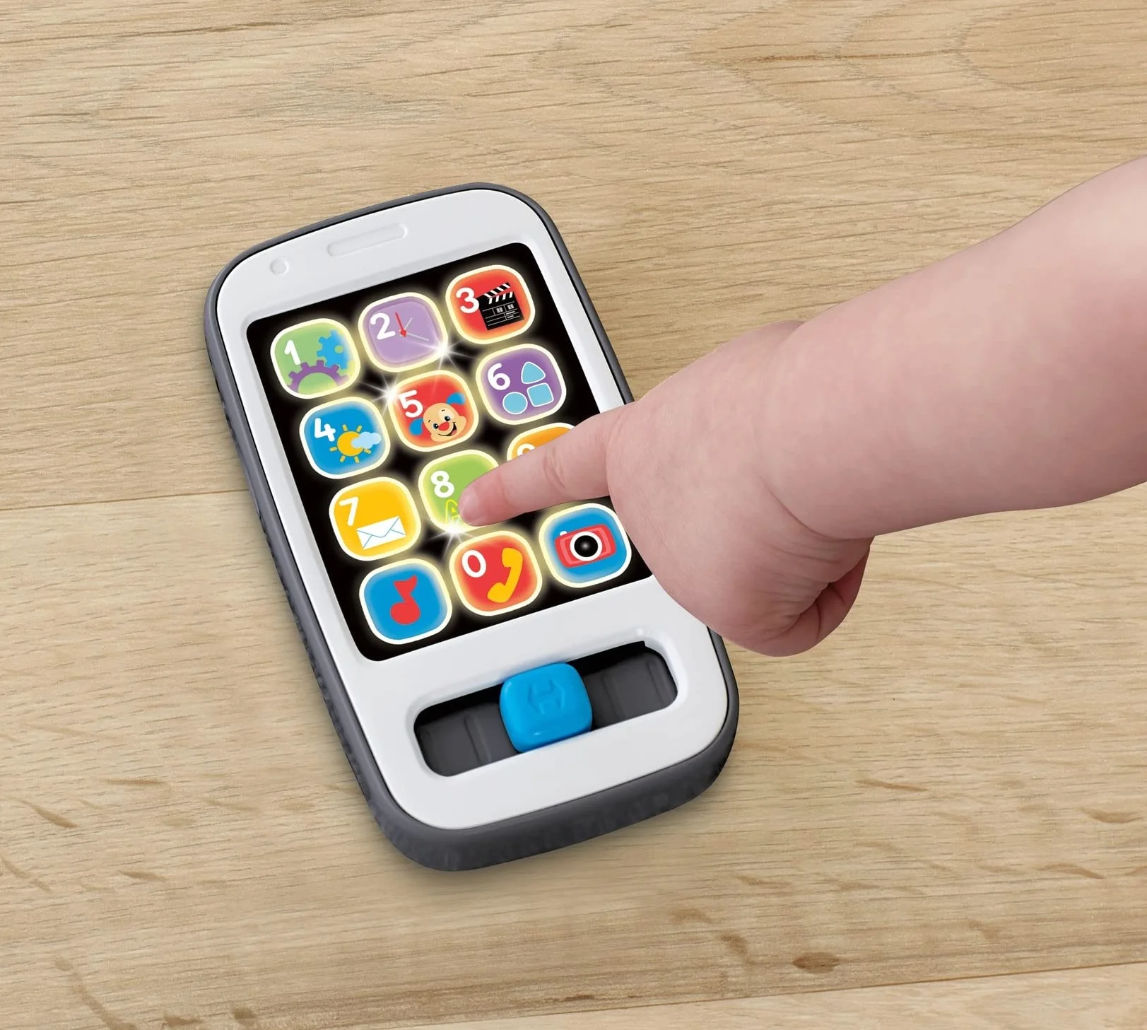 Fisher-Price Mon Téléphone Mobile Jouet Bébé Apprendre Chiffres Calcul Formules Politesse 6 Mois Plus BHB89