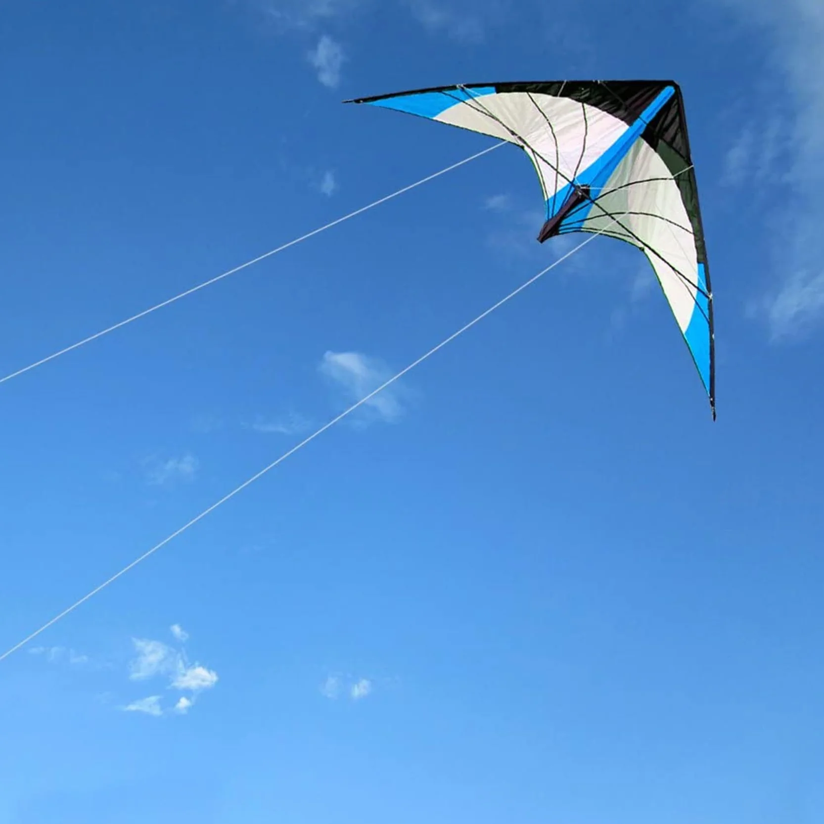 Cerf-volant de Acrobatie à Double Ligne Touch the sky pour Enfants et Adultes, Facile à Voler