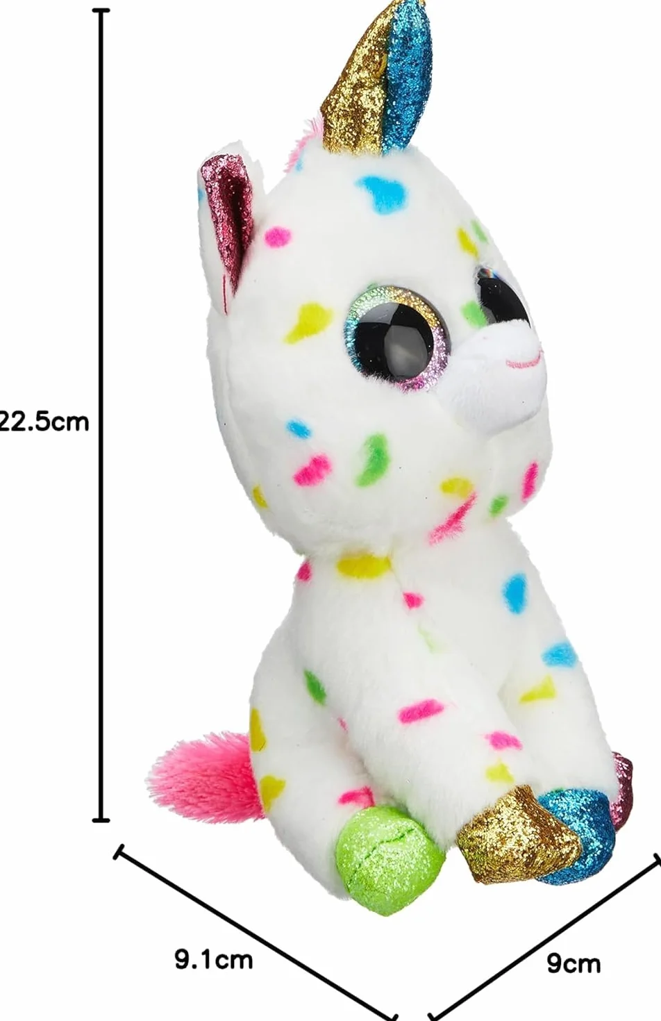 Peluche Harmonie la Licorne 15 cm Beanie Boo's