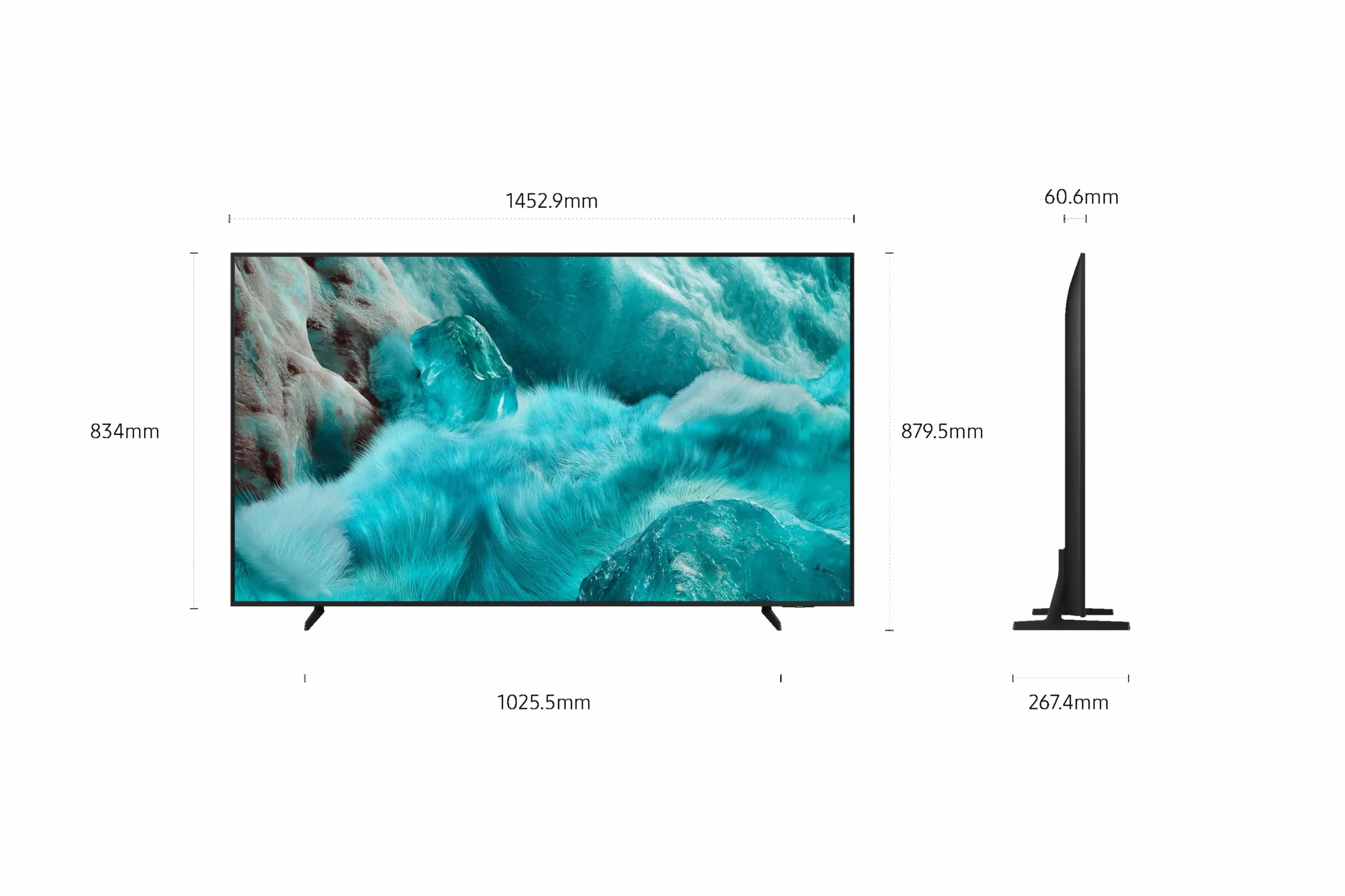 Samsung TV QLED 65 Pouces 65Q7F3 4K Smart TV Quantum Dots Q4 AI Processor HDR