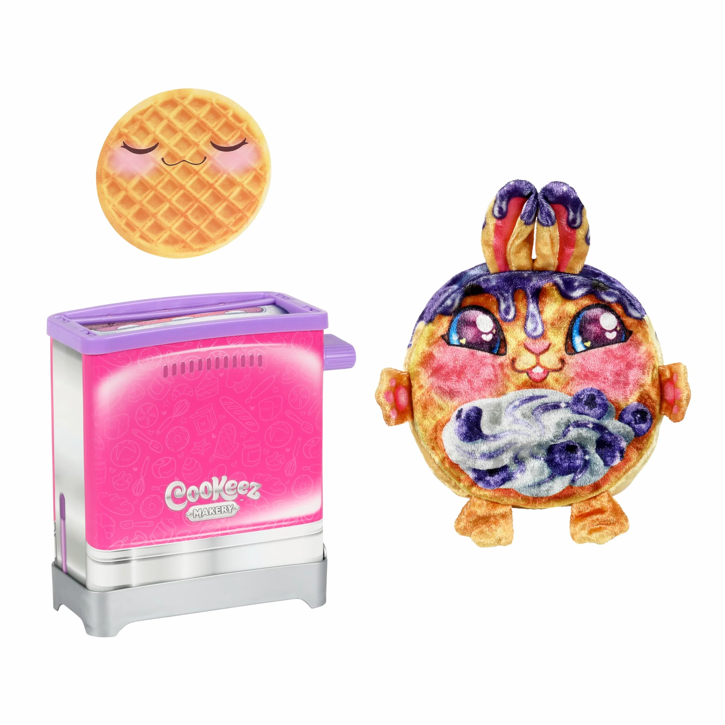 Bluey COOKEEZ MAKERY Toasty TREATZ Grille-Pain avec Peluche parfumée Surprise
