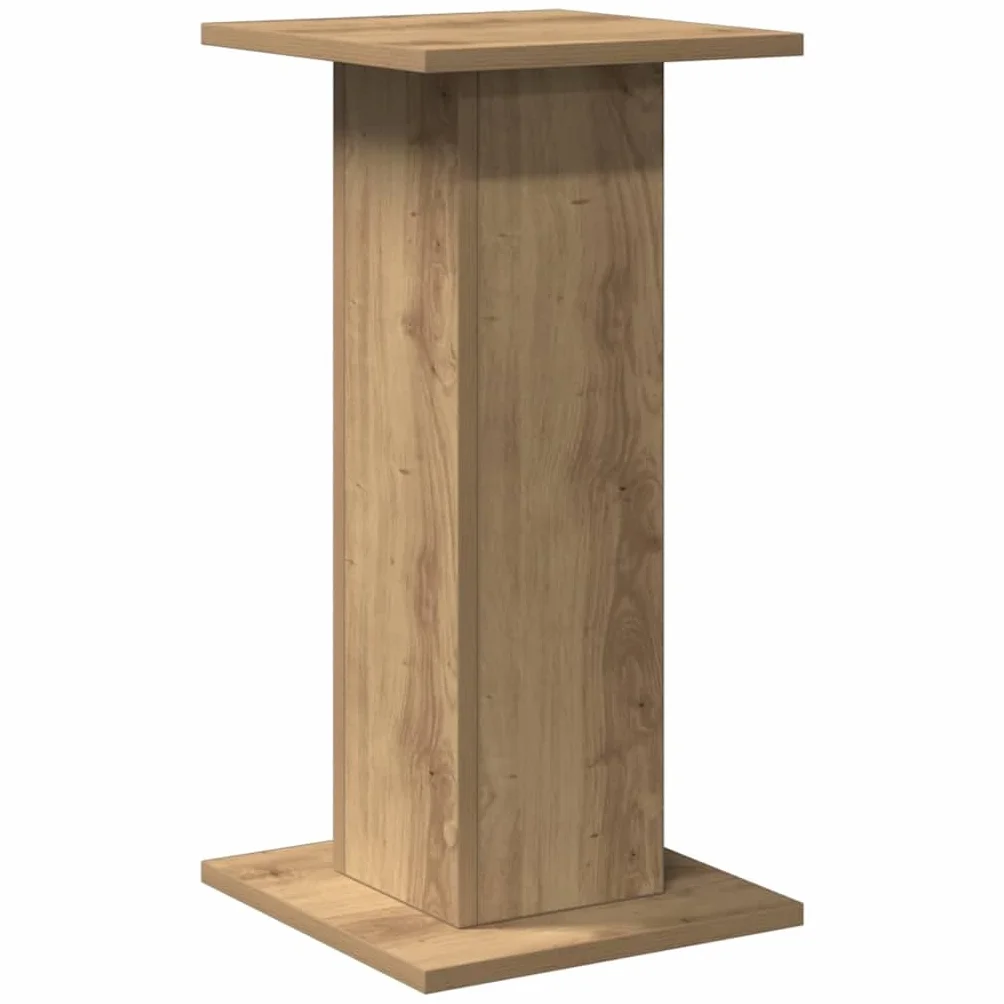 vidaXL Supports de Haut-parleurs 2 pcs Chêne Artisanal Bois ingénierie HiFi