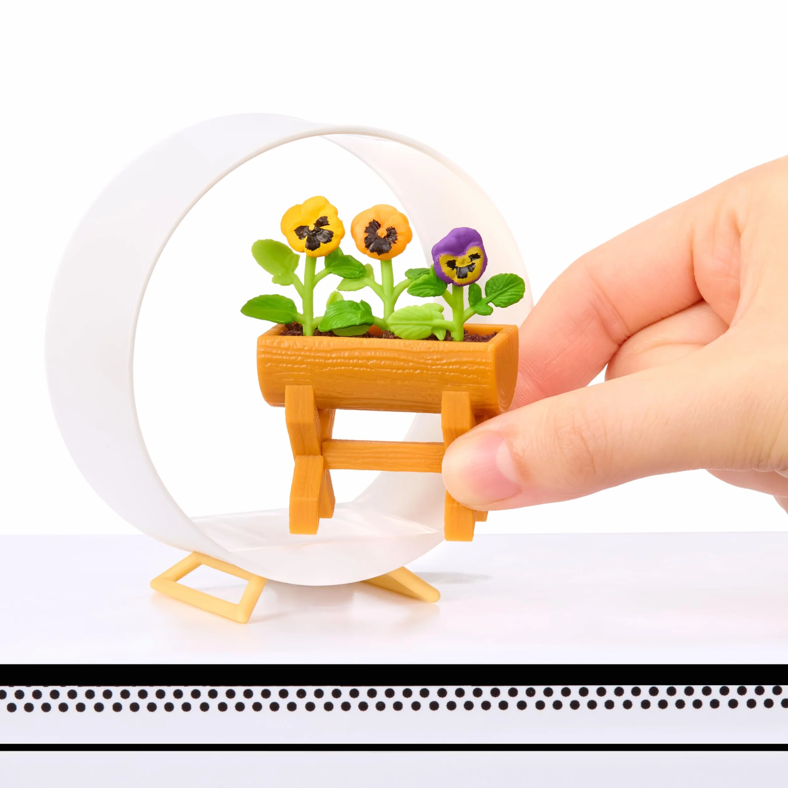 MGA's Miniverse Make It Mini Nature Series 3 - Objets à Collectionner DIY Répliques de Plantes Fleurs Jouets