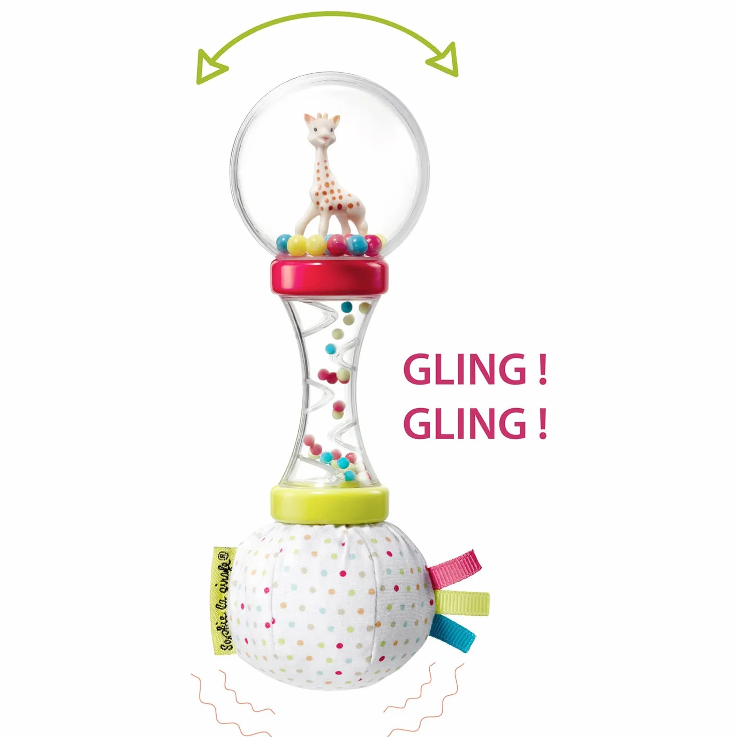 Sophie la Girafe Hochet Soft Maracas Dès 3 Mois
