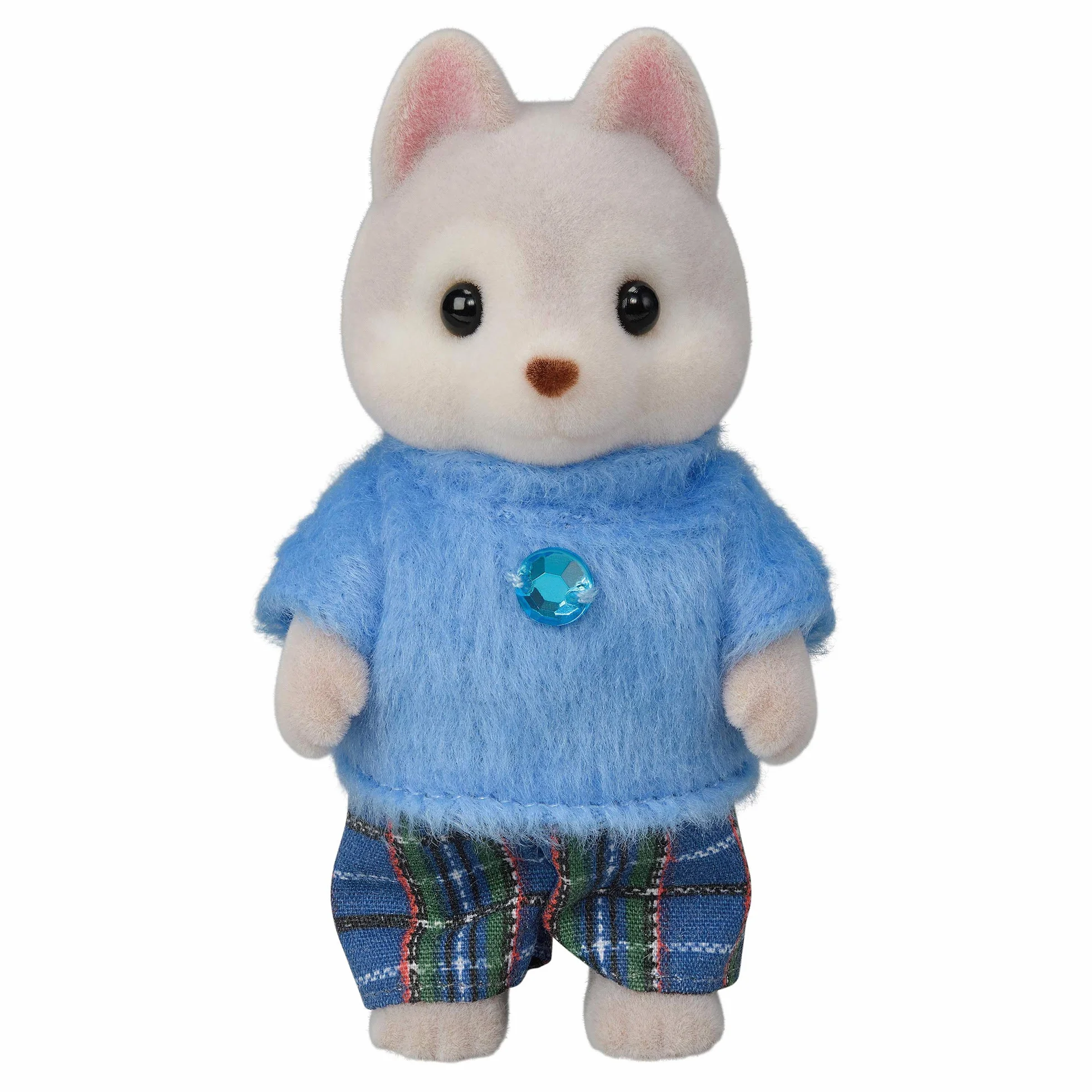 Sylvanian Families La famille Husky Set 5 figurines animaux miniatures jouet enfant 3 ans+