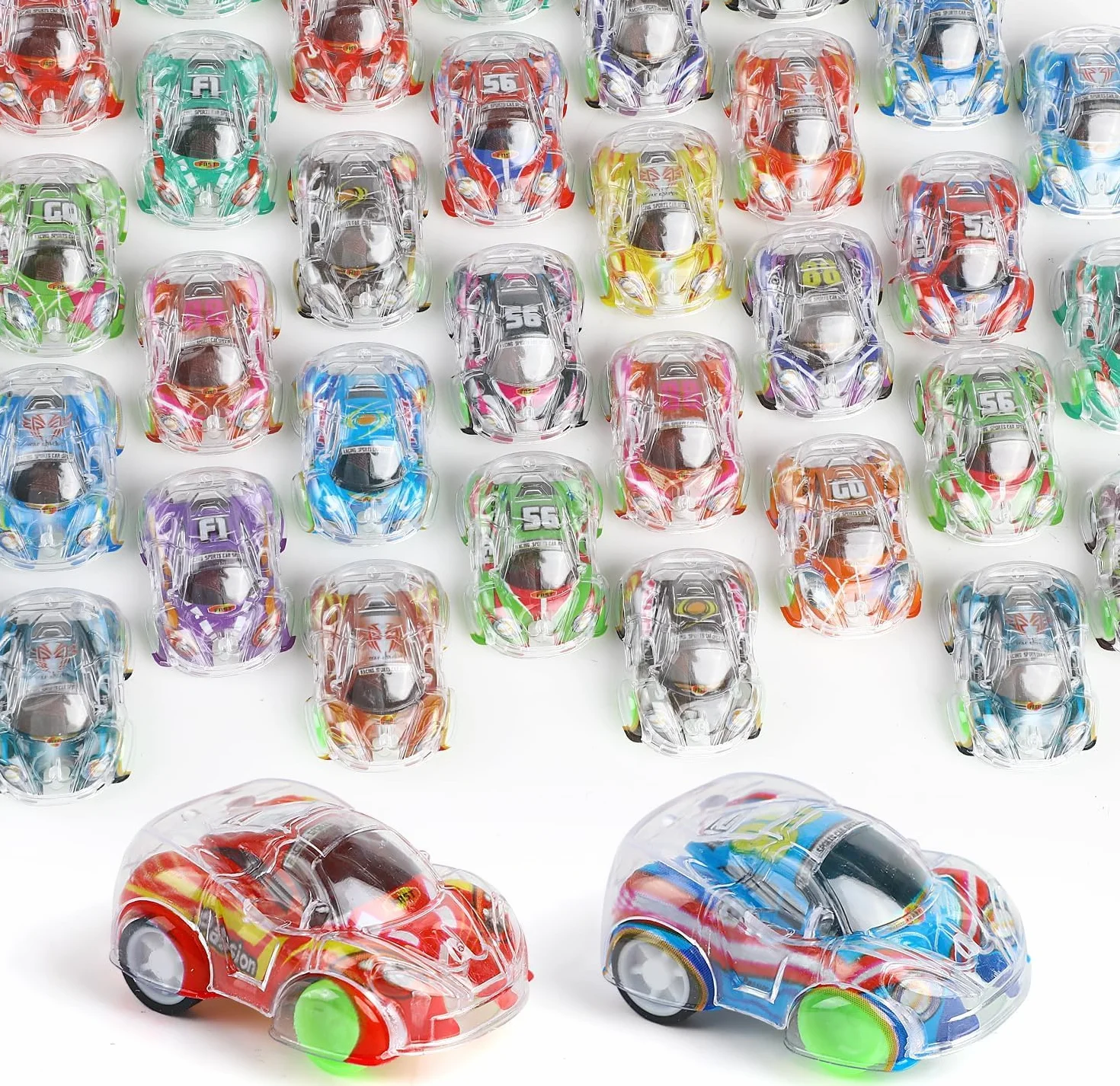 DERAYEE Mini Voiture à Friction, Jouet Voiture Enfant 30PCS