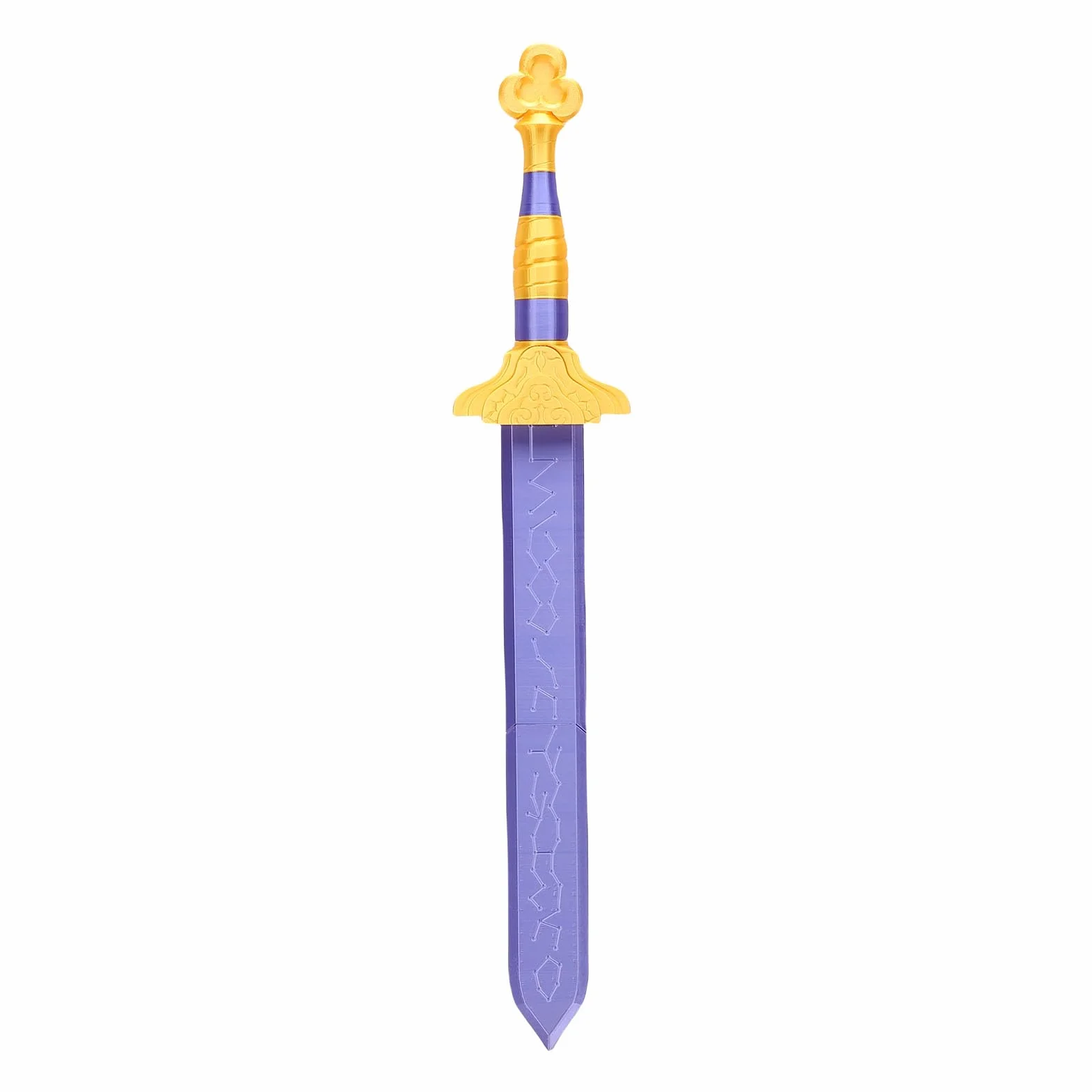 Épée Violette Cosplay Costume Prop Sword Halloween Collection Rumi Sword Replica
