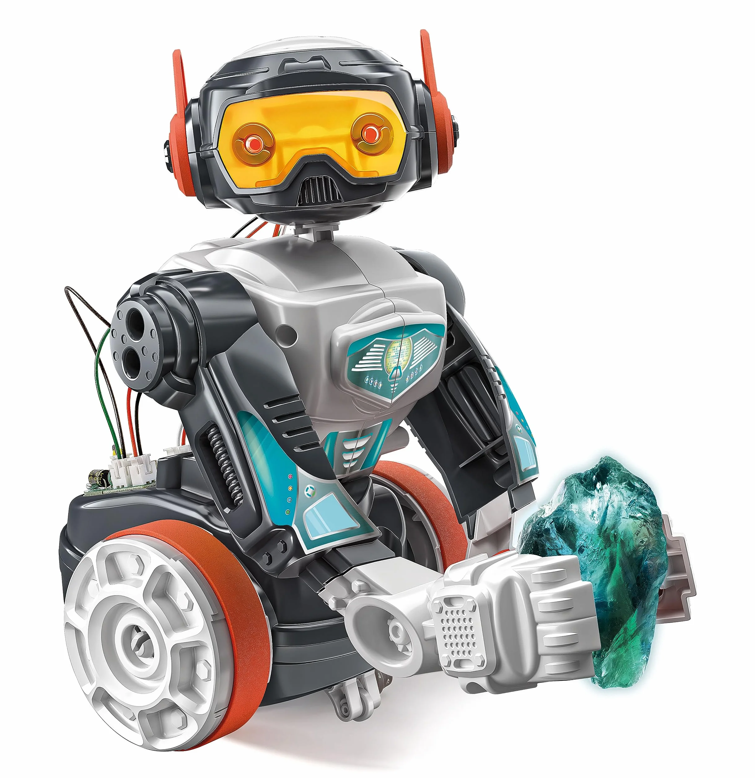 Clementoni Robot Évolution à Assembler Robotique Programmable Bluetooth 8 Ans+