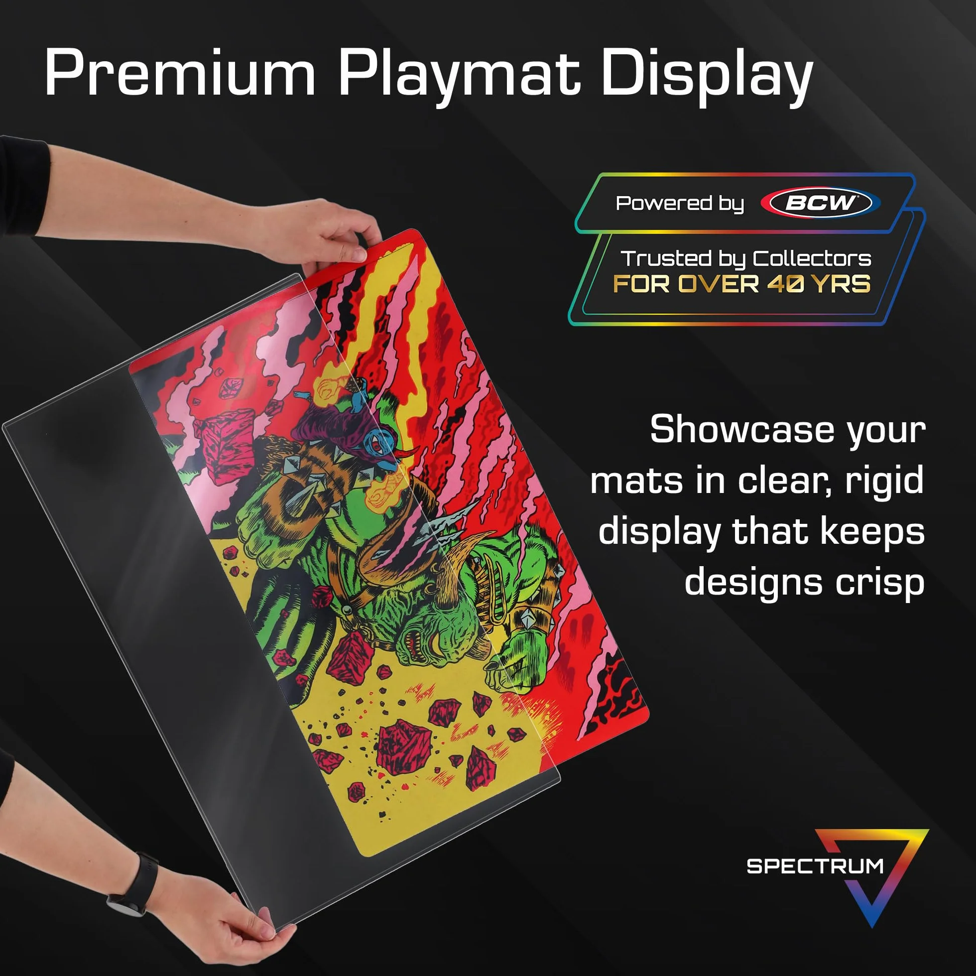 BCW 5 Supports de tapis de jeu 24 x 14
