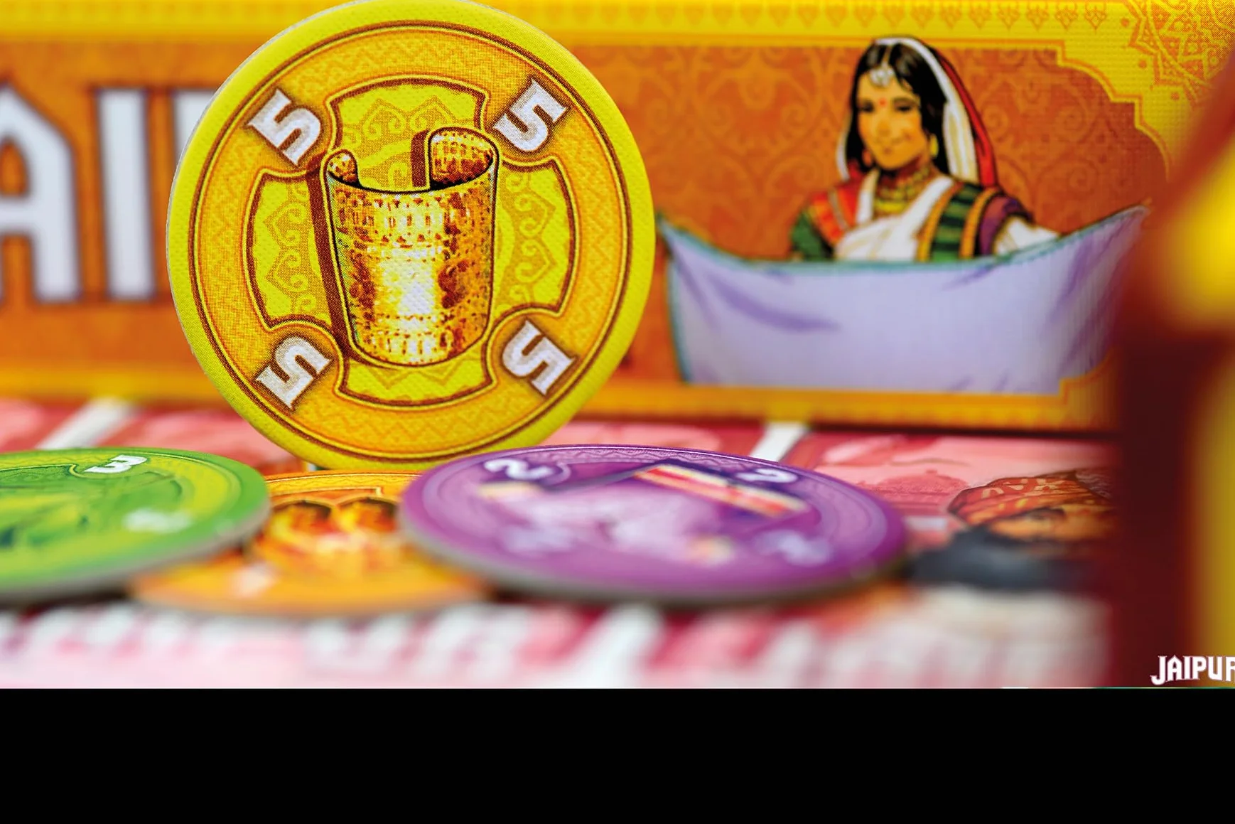 Asmodee Jaipur Jeu de Cartes et Stratégie pour Enfants dès 10 Ans pour 2 Joueurs 30 Min Version Française