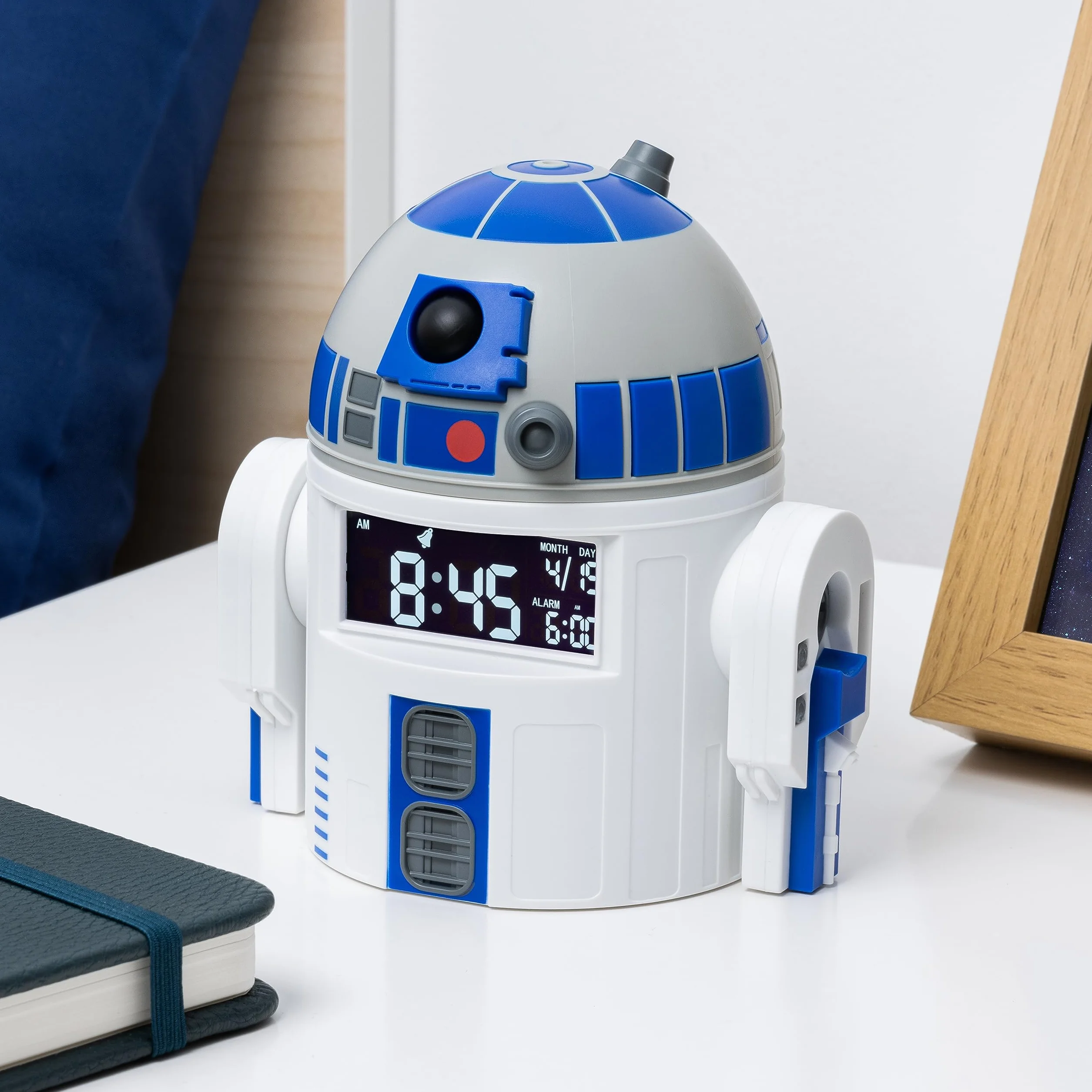 Paladone Réveil R2D2 Officiel avec Sons Star Wars USB