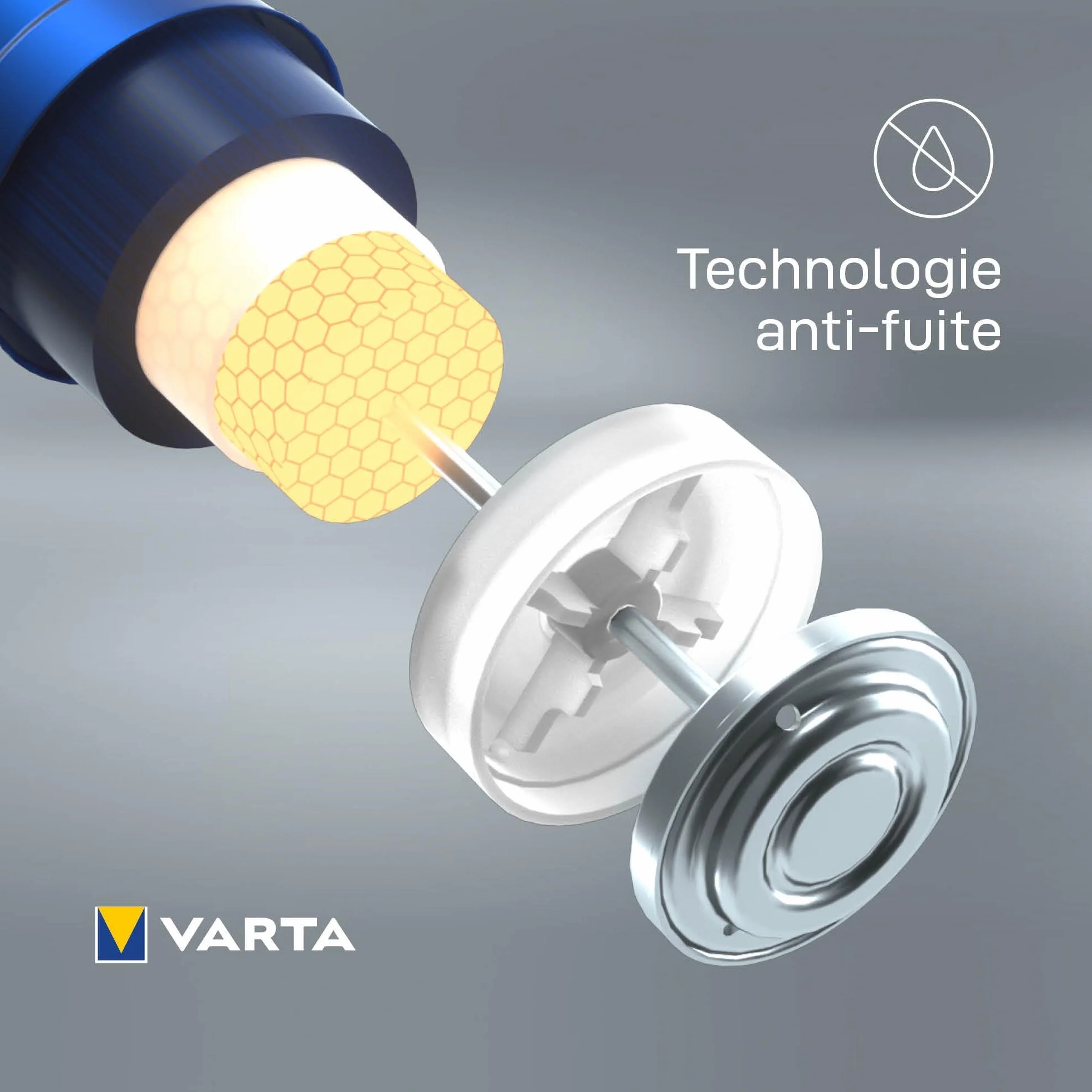VARTA Piles AA Longlife Power Alcalines 1,5V Lot de 20 Emballage Recyclé Made in Germany