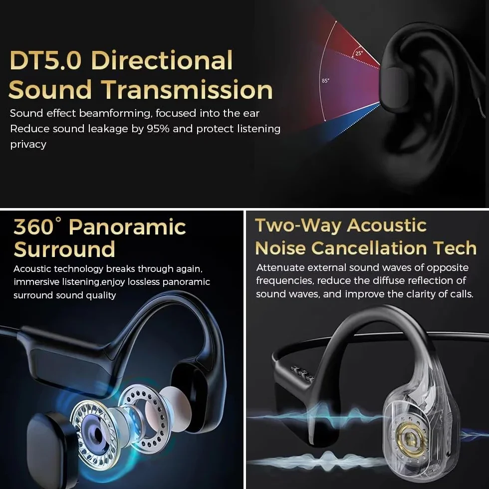 SWZEC Cranovib V2 Écouteur Natation