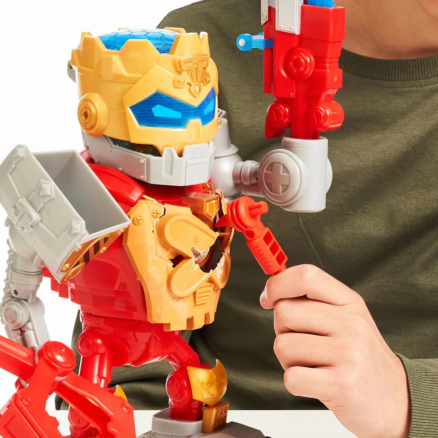 TREASURE X Robots Gold - Méga Robot Trésor avec Lumières et Sons Réels, 25 Niveaux d’Aventure