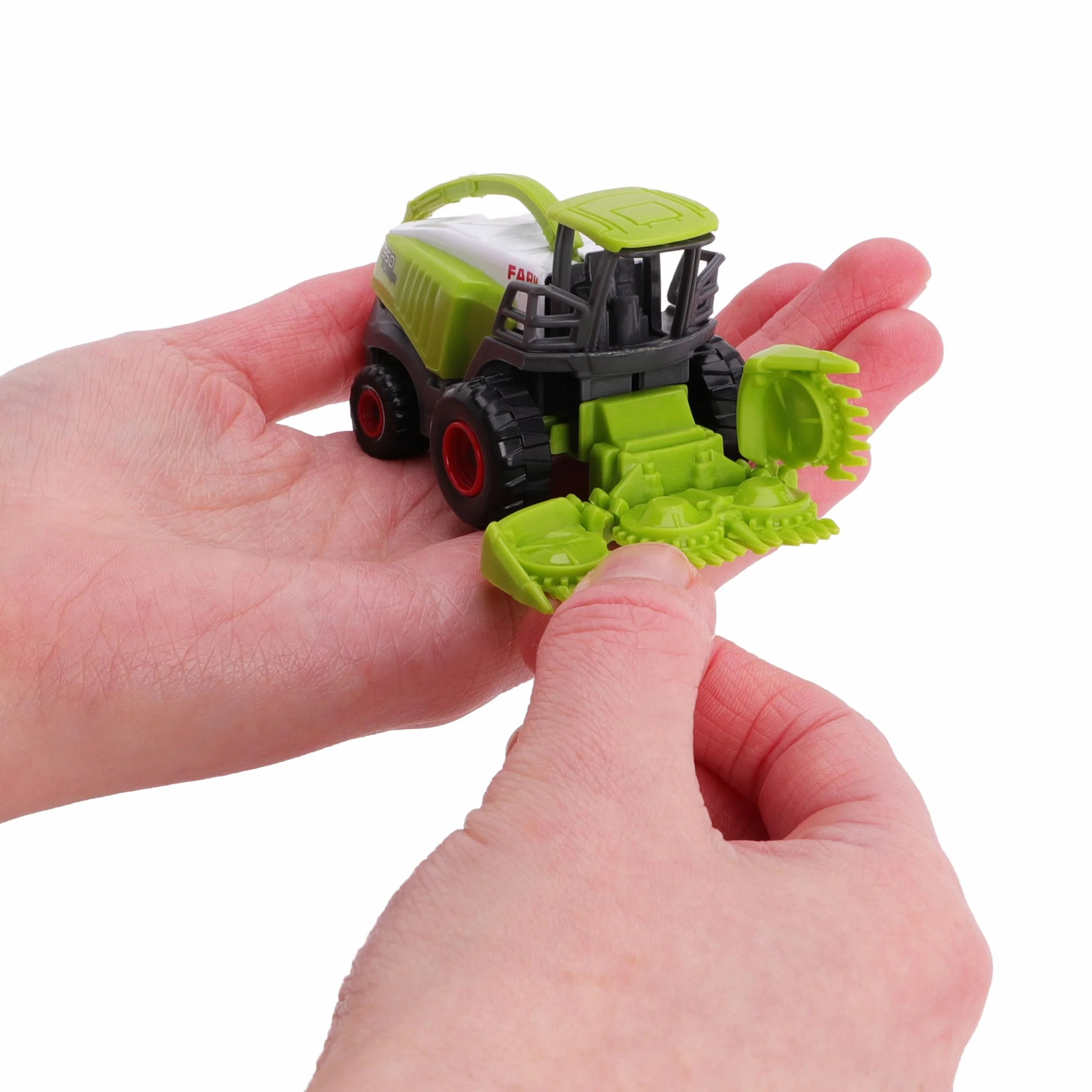 Toyland Ensemble de 5 Jouets pour Machines agricoles en métal moulé Vert 4,5 cm