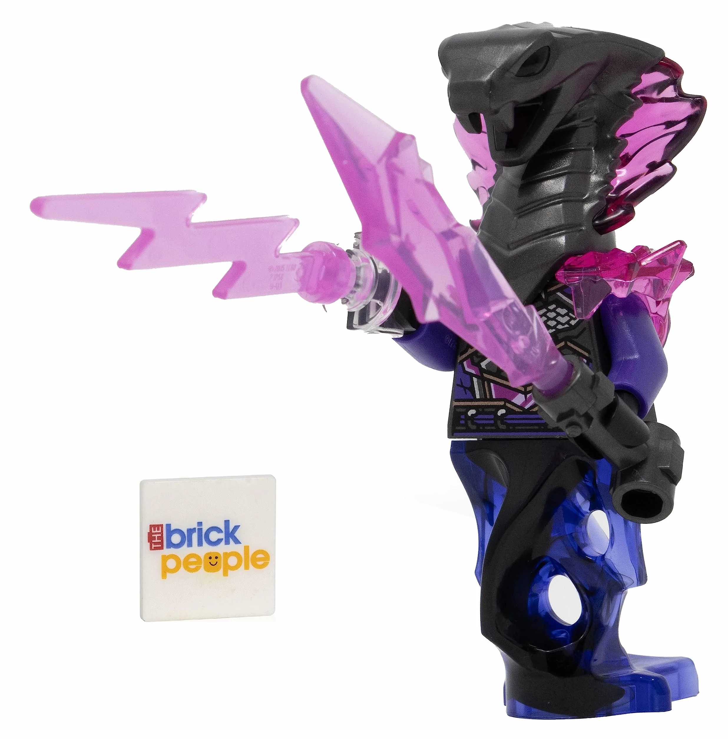 LEGO Ninjago Crystalized Aspheera Minifigurine z mieczem Vengestone i flash