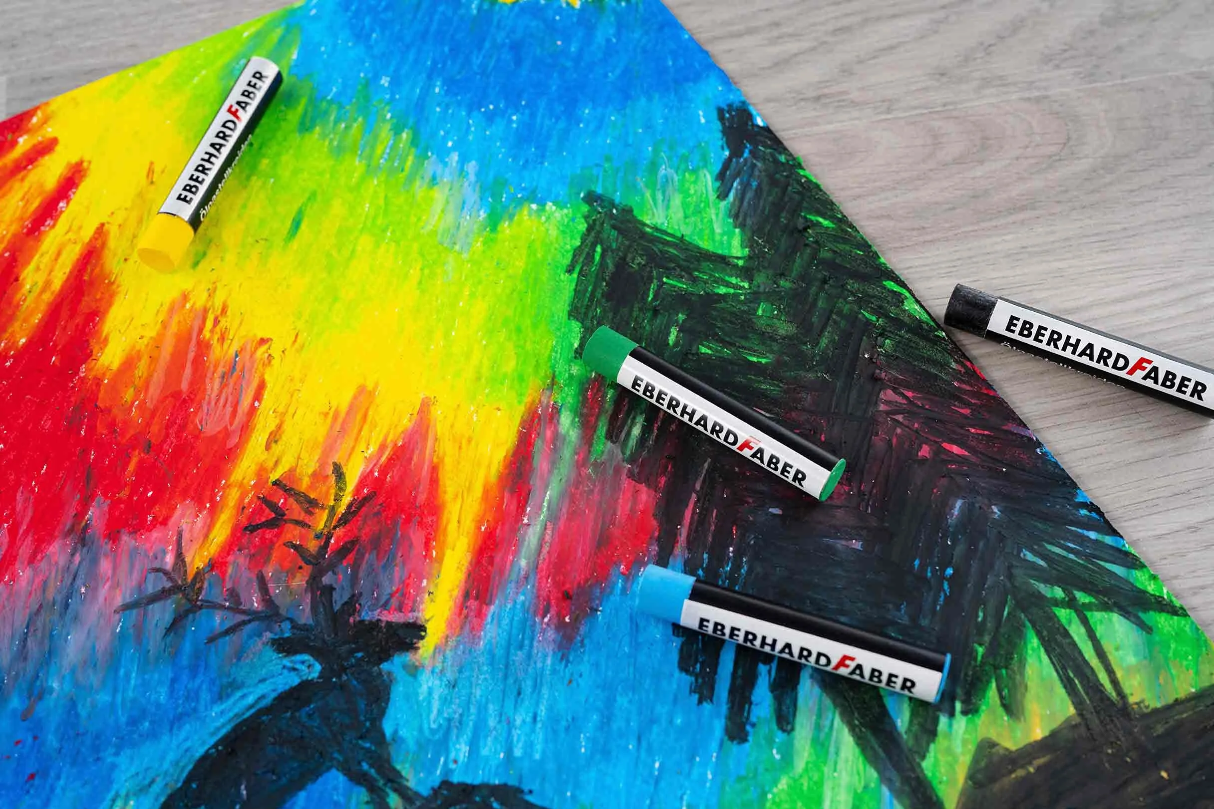 Eberhard Faber Oliepastels 12 stuks 11 mm 522013