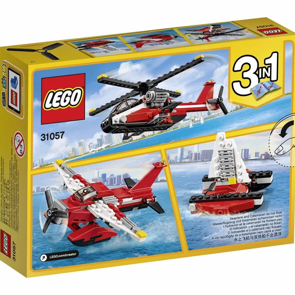 LEGO 31057 L'Hélicoptère Rouge