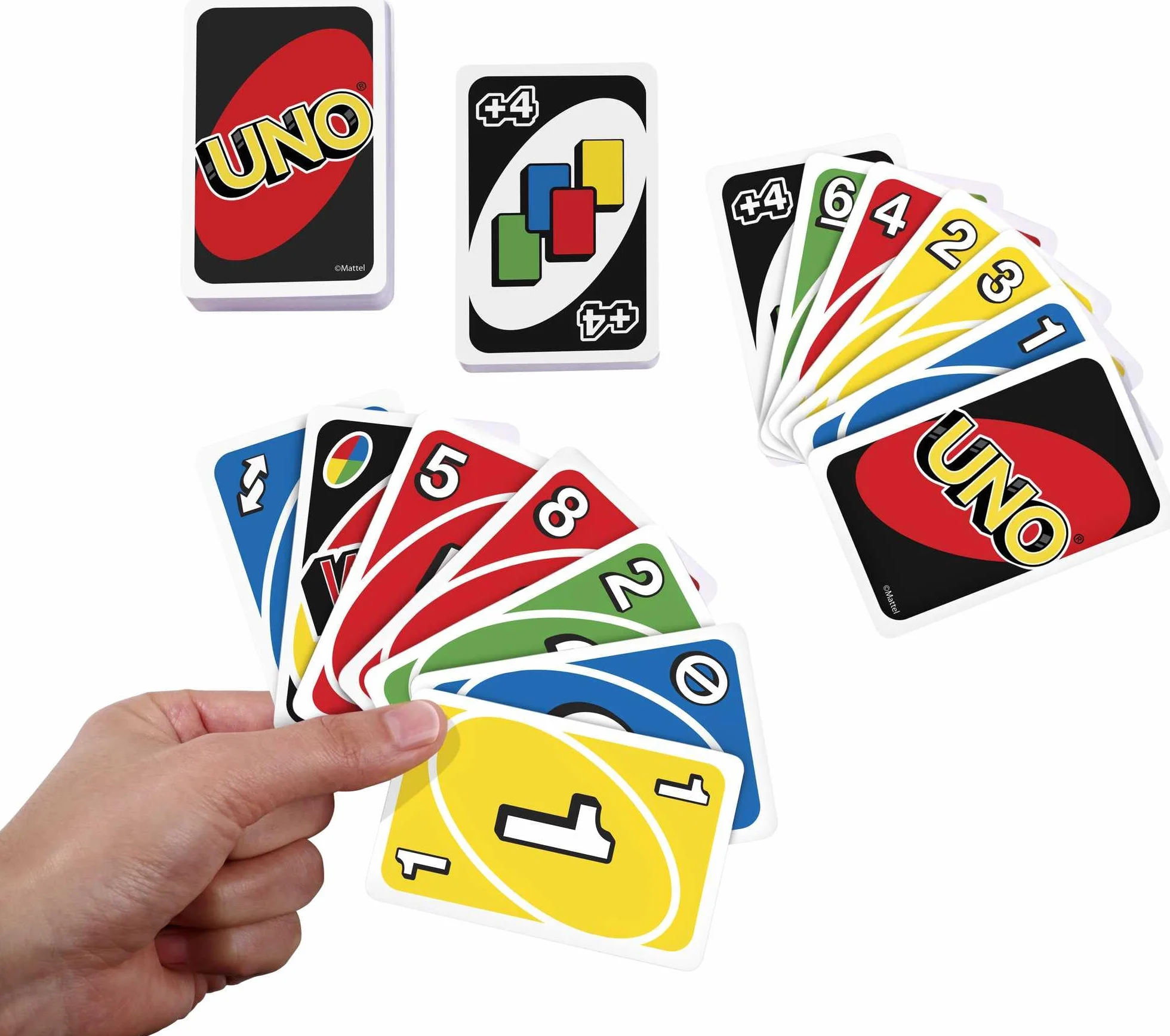 Mattel Games UNO Boîte Métallique Jeu de Cartes Familial 2-10 Joueurs 7 Ans+