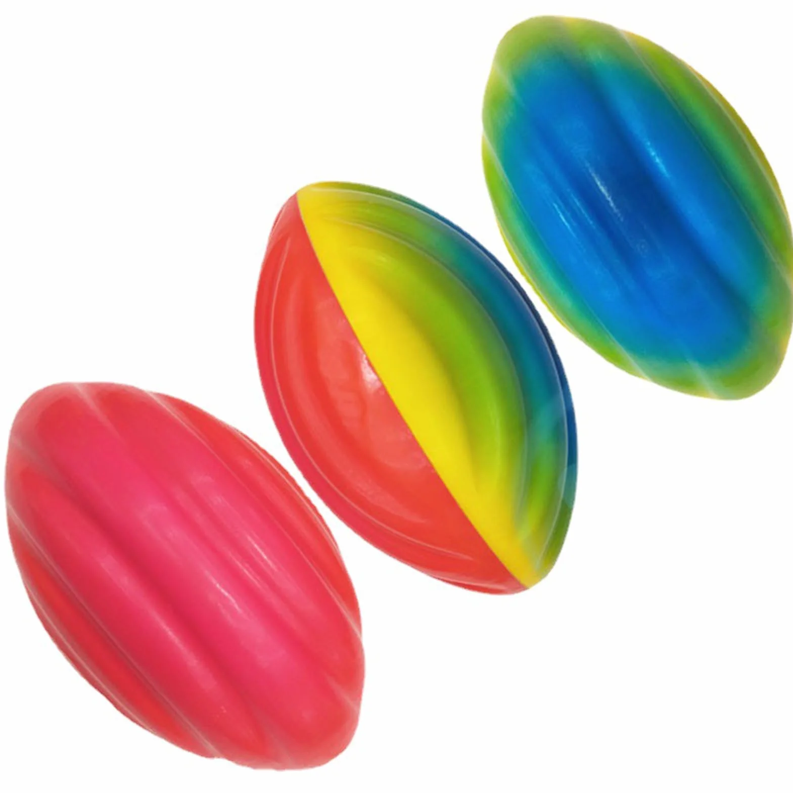 Ballon de Rugby en Mousse PU pour Enfants – Jouet Sportif avec Poignée