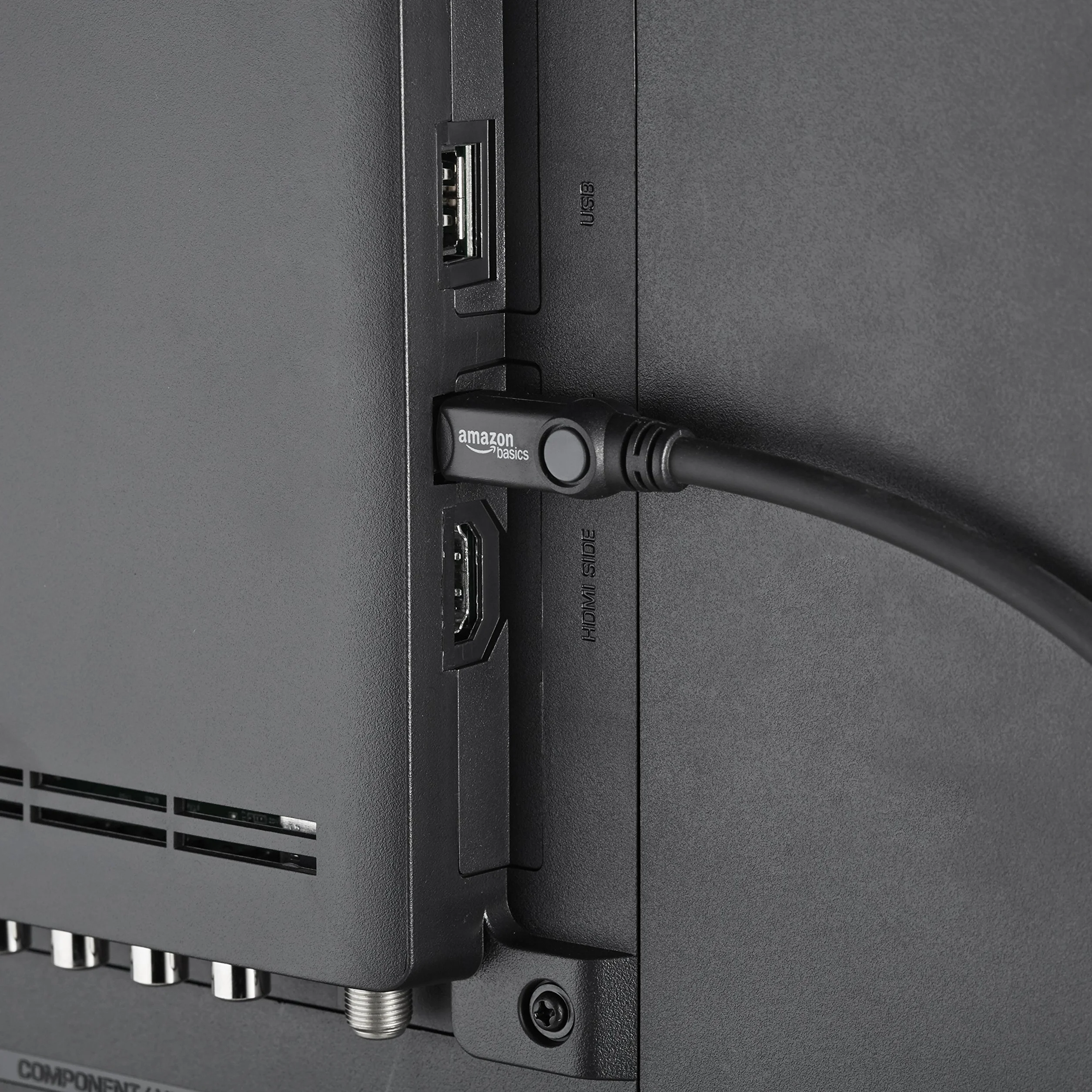Amazon Basics Câble Optique Audio Numérique TOSLINK 1 m Noir