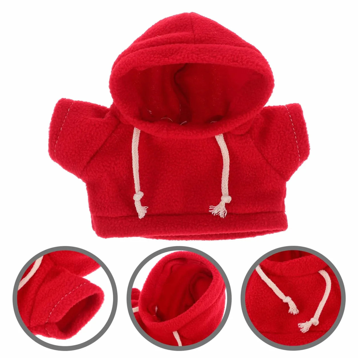 KICHOUSE Vêtements pour poupées avec sweat à capuche - Tenues interchangeables pour peluches