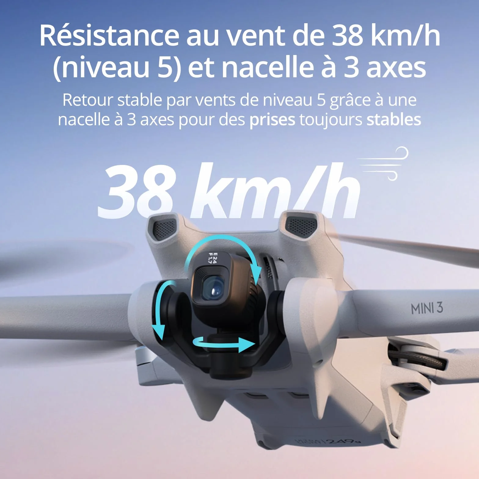 DJI Mini 3 Fly More Bundle (DJI RC) – Mini Drone 4K HDR, 3-Axis Gimbal, 114 Min Flight Time, 10 km Video Transmission