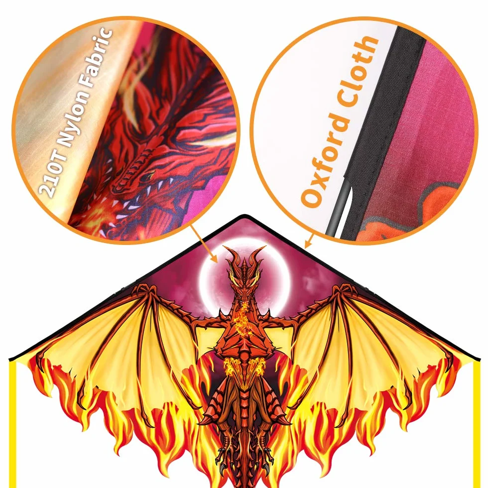 Mint's Colorful Life Cerf-Volant Dragon Enfants Adultes