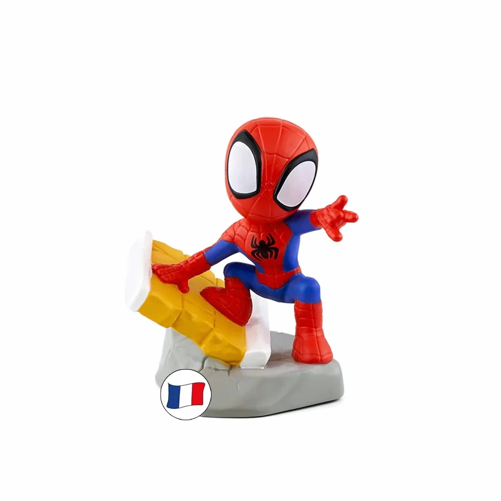 tonies Figurine Spidey et Ses Amis Extraordinaires - Personnage Audio avec Histoire et Chansons pour Toniebox 3 Ans+