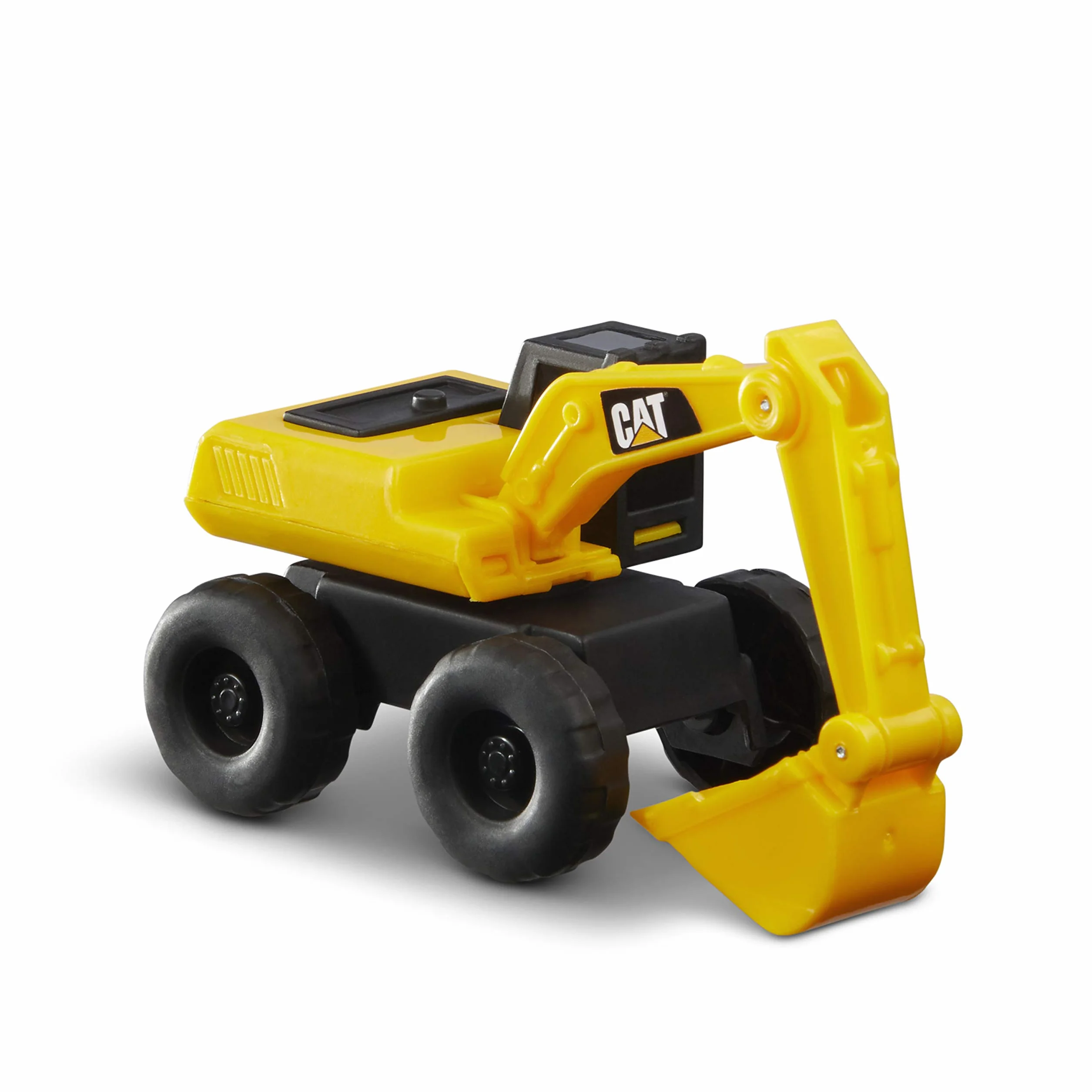 CatToysOfficial Little Machines™ 5 Jouets de Construction CAT - Camion Benne, Chargeuse, Bulldozer, Excavatrice, Pelle Rétrocaveuse
