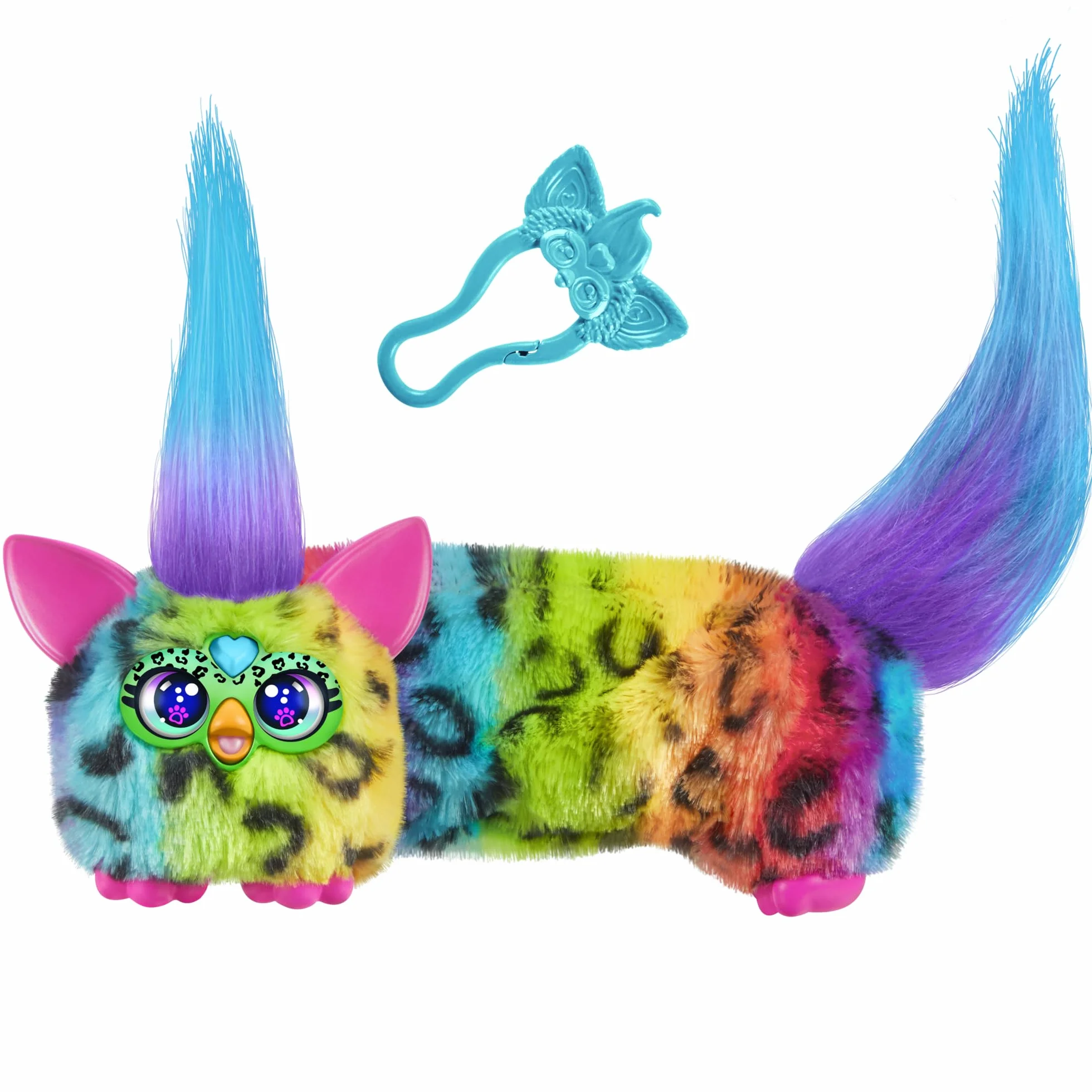 Furby DJ Furblets Rain-Bow-Kat, Jouet en Peluche