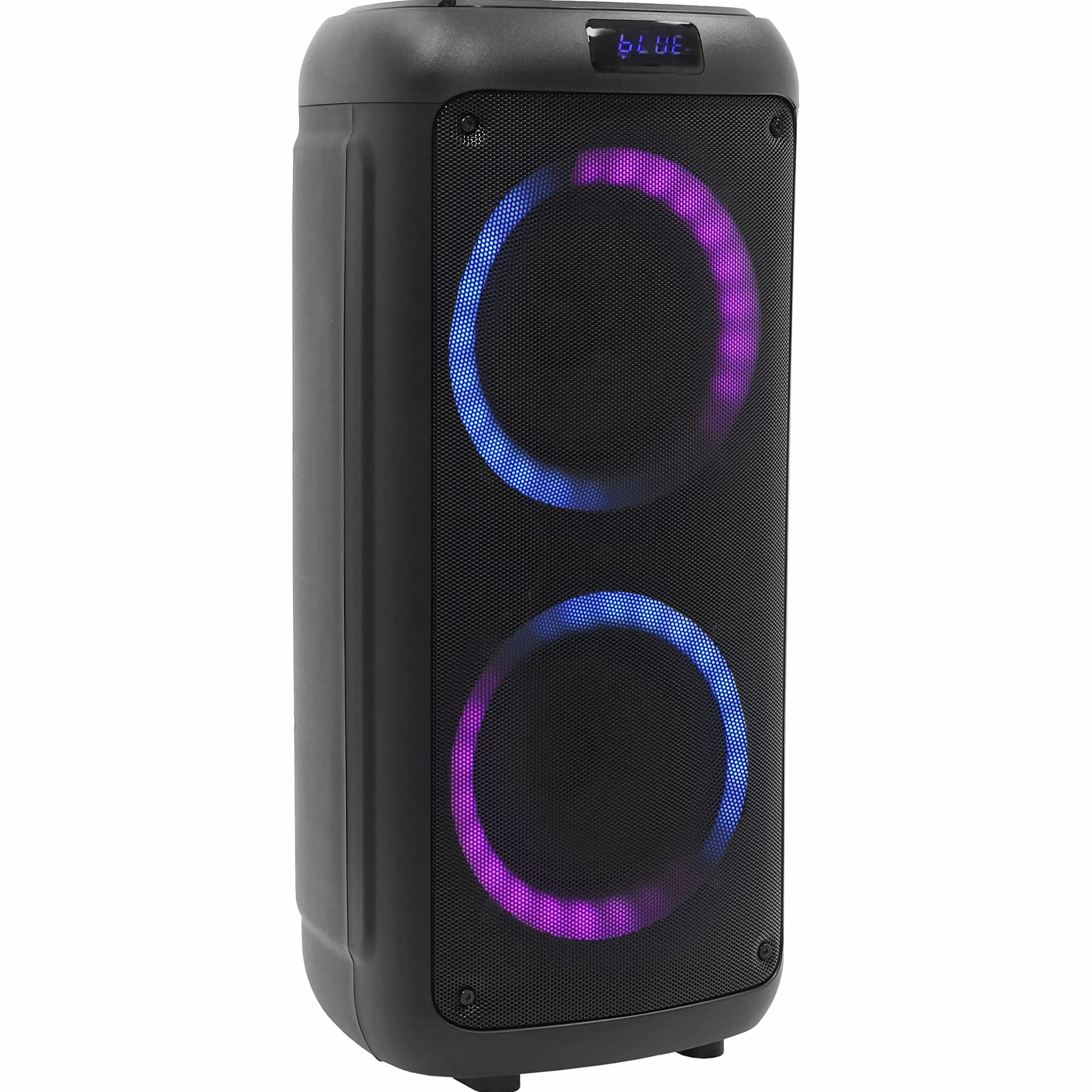 BoomTone DJ Boomaster 300 Enceinte Bluetooth Lumineuse LED Portable 250W, Enceinte Karaoke, TWS, Rechargeable USB, Tuner