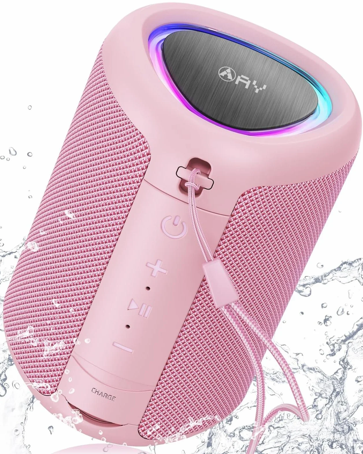 Enceinte Bluetooth Portable IPX5 Bluetooth 5.3 AUX TF-Card Stéréo Sans Fil