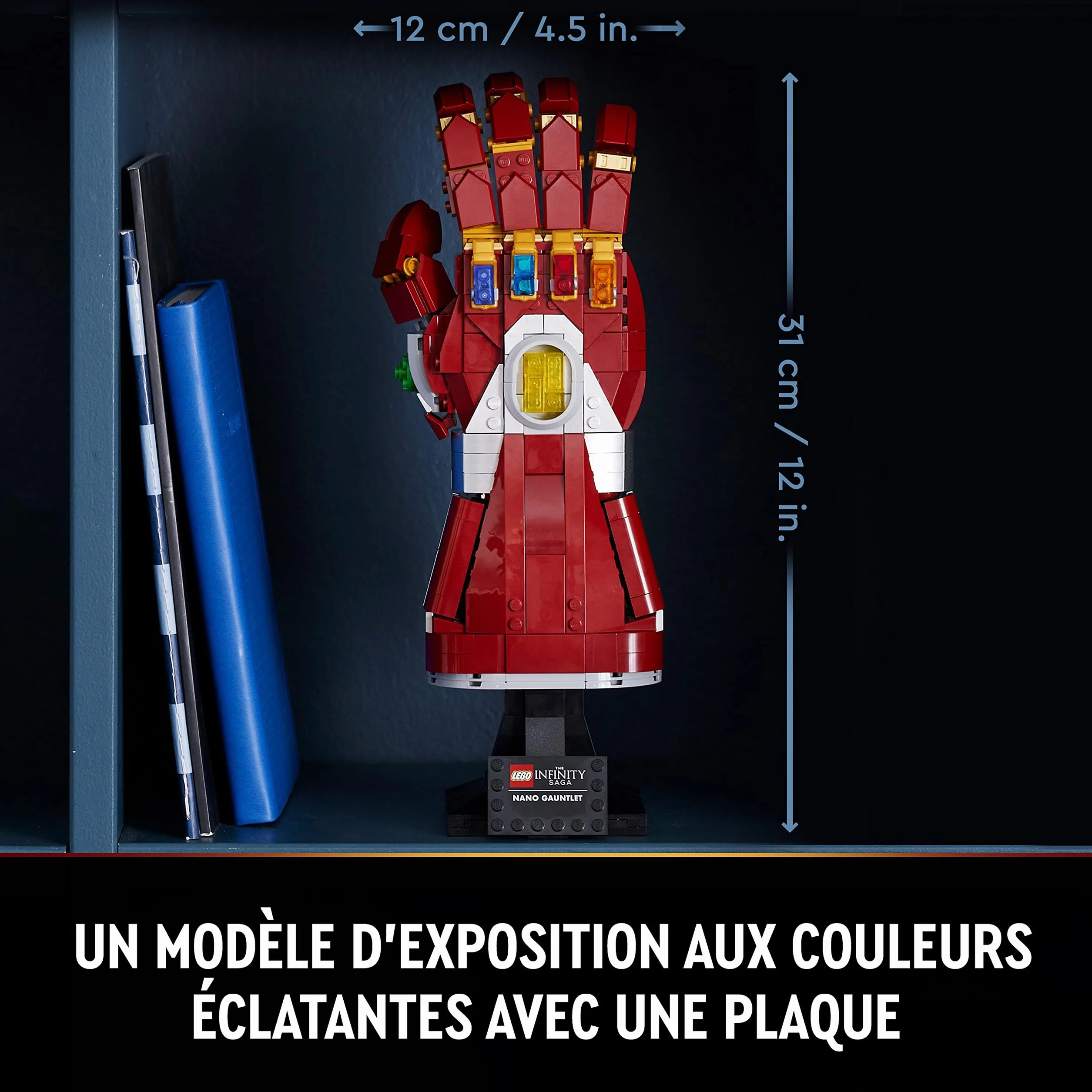 LEGO Marvel Le Nano Gant de l’Infini 76223 Kit de Construction