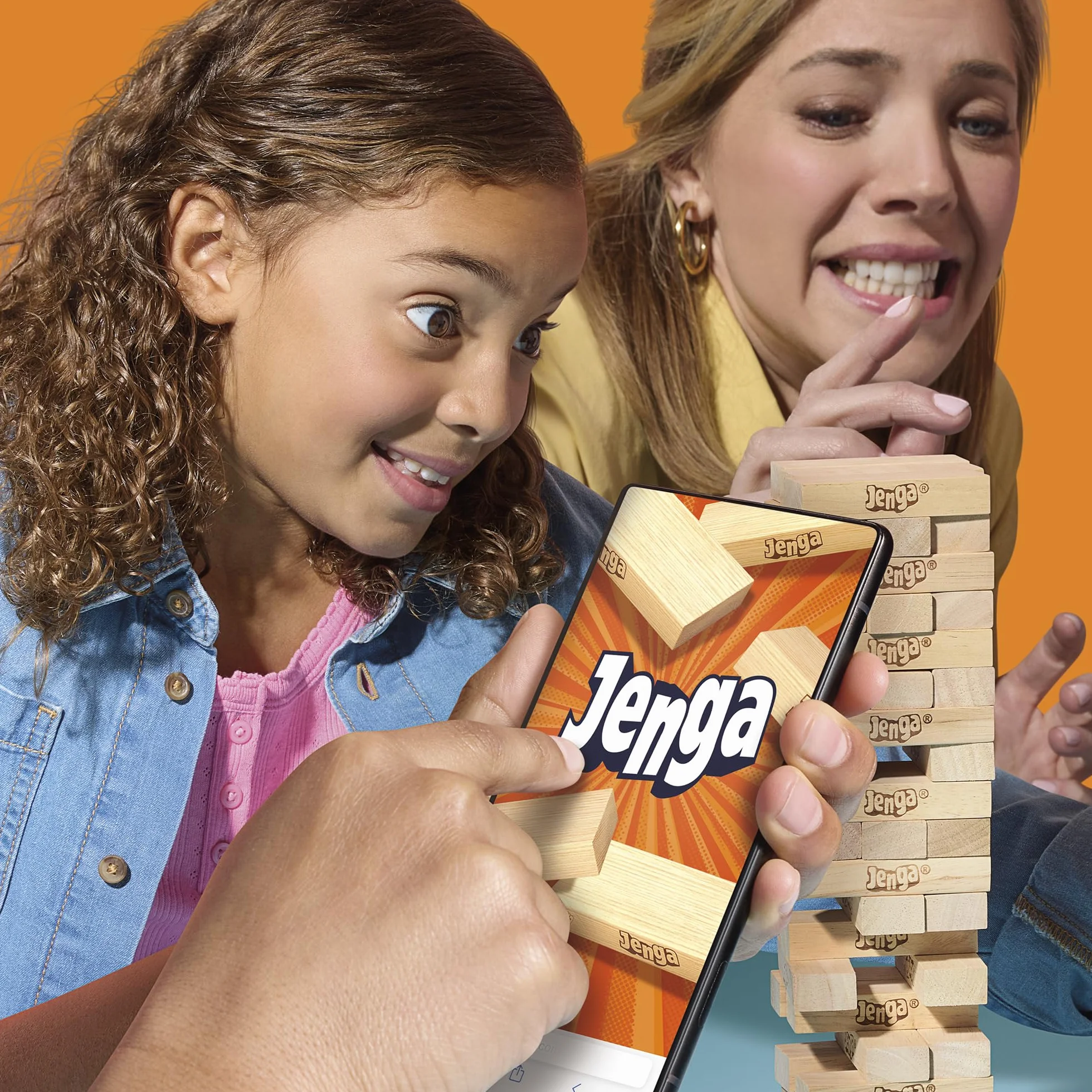 Hasbro Jenga 2025 Jeu Officiel Plus de Façons de Jouer
