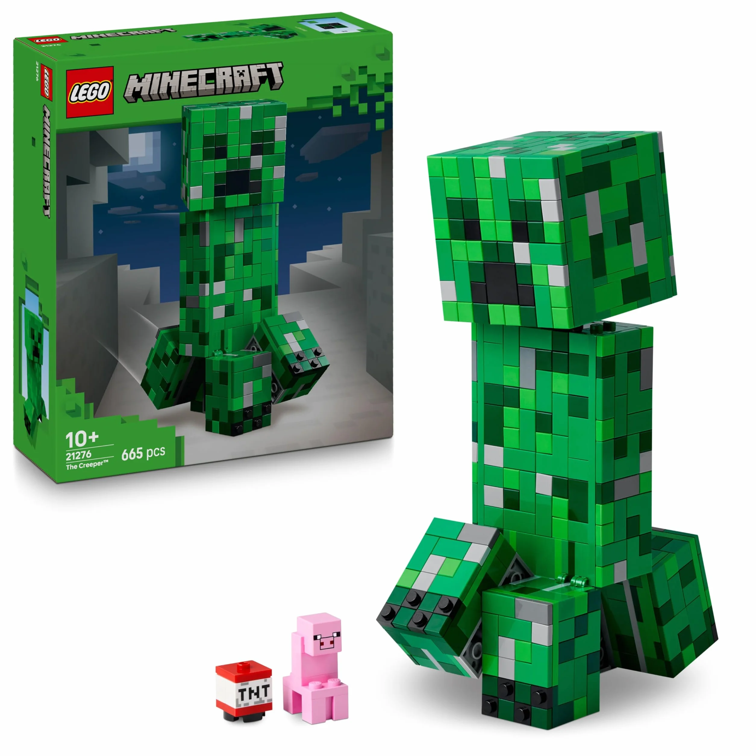 LEGO Minecraft Le Creeper Jouet de Construction Figurine Articulée 21276