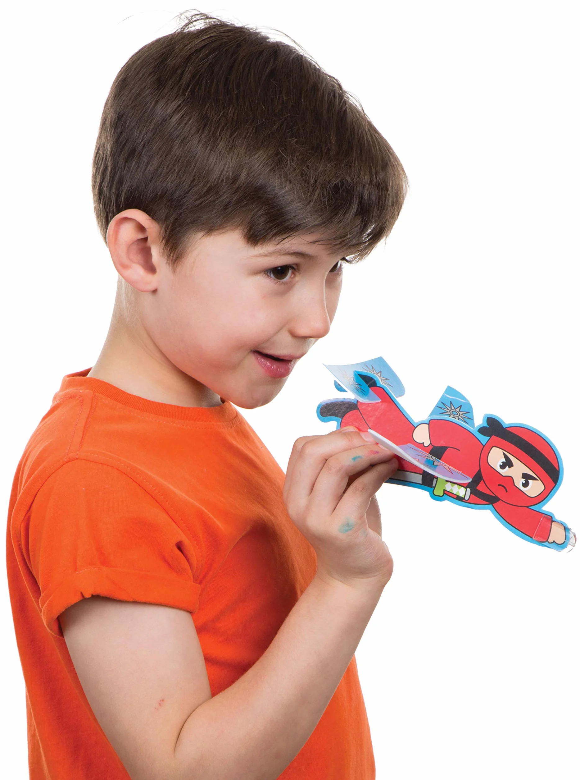 Baker Ross Planeurs ninja jouets enfants sacs fête jeux prix paquet de 8 AC867